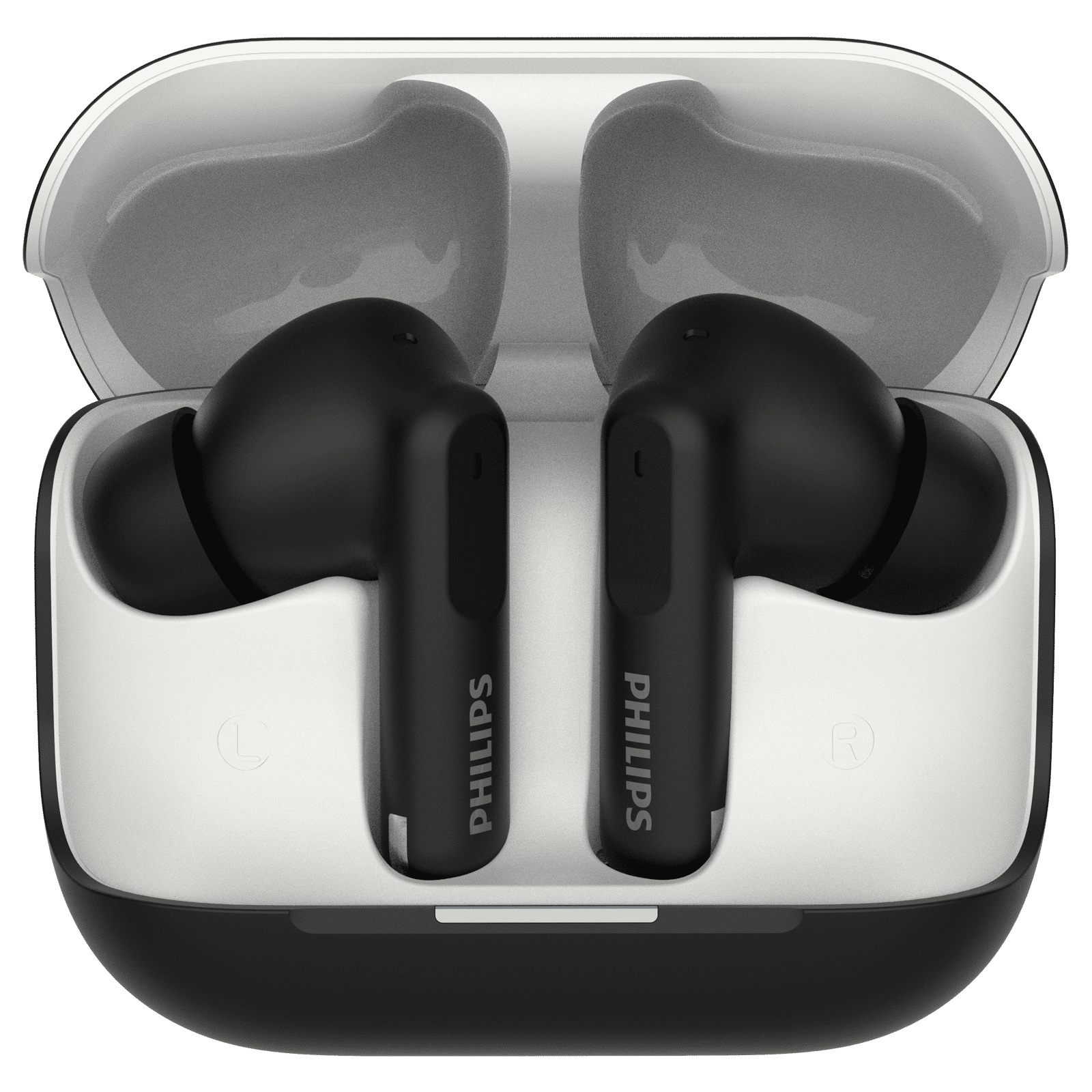 PHILIPS 1000 Series TWS Earbuds with Active Noise Cancellation (50 Hours Playtime, Deep Black) PHILIPS 1000 Series TWS Earbuds with Active Noise Cancellation (50 Hours Playtime, Deep Black)_4