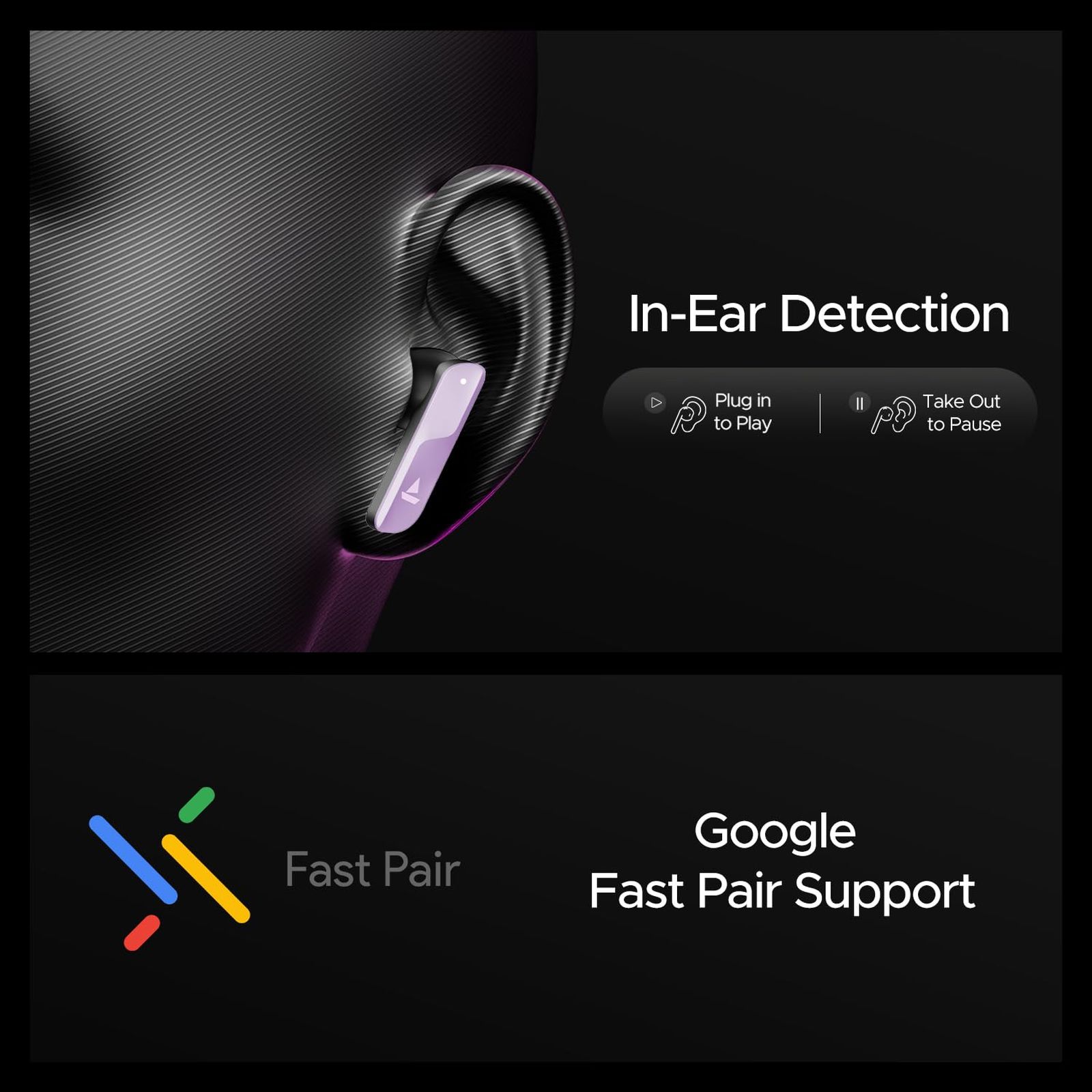 boAt Nirvana X TWS Earbuds with AI Noise Cancellation (IPX5 Water Resistant, Fast Charge, Smoky Amethyst)_10