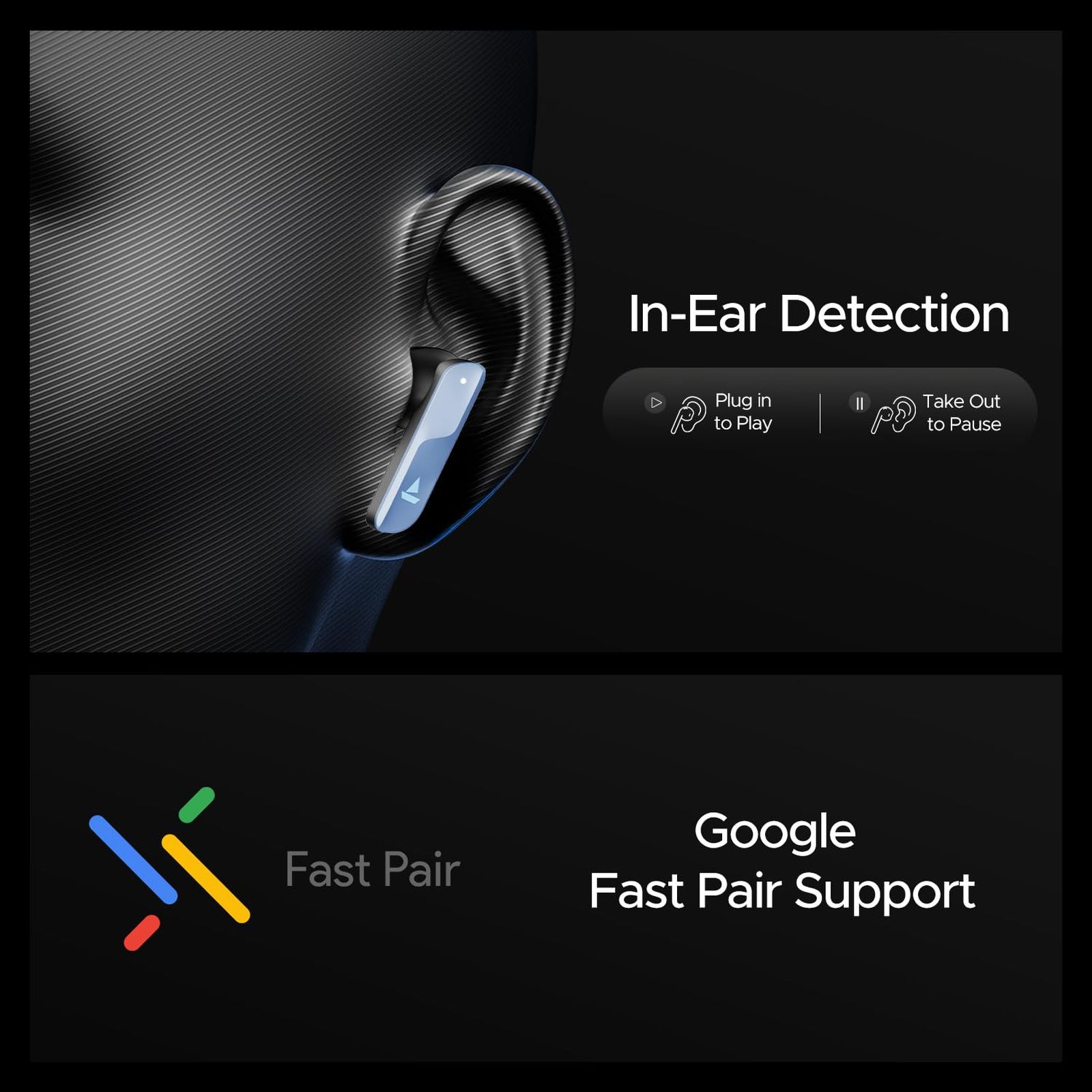boAt Nirvana X TWS Earbuds with AI Noise Cancellation (IPX5 Water Resistant, Fast Charge, Mist Blue) boAt Nirvana X TWS Earbuds with AI Noise Cancellation (IPX5 Water Resistant, Fast Charge, Mist Blue)_9