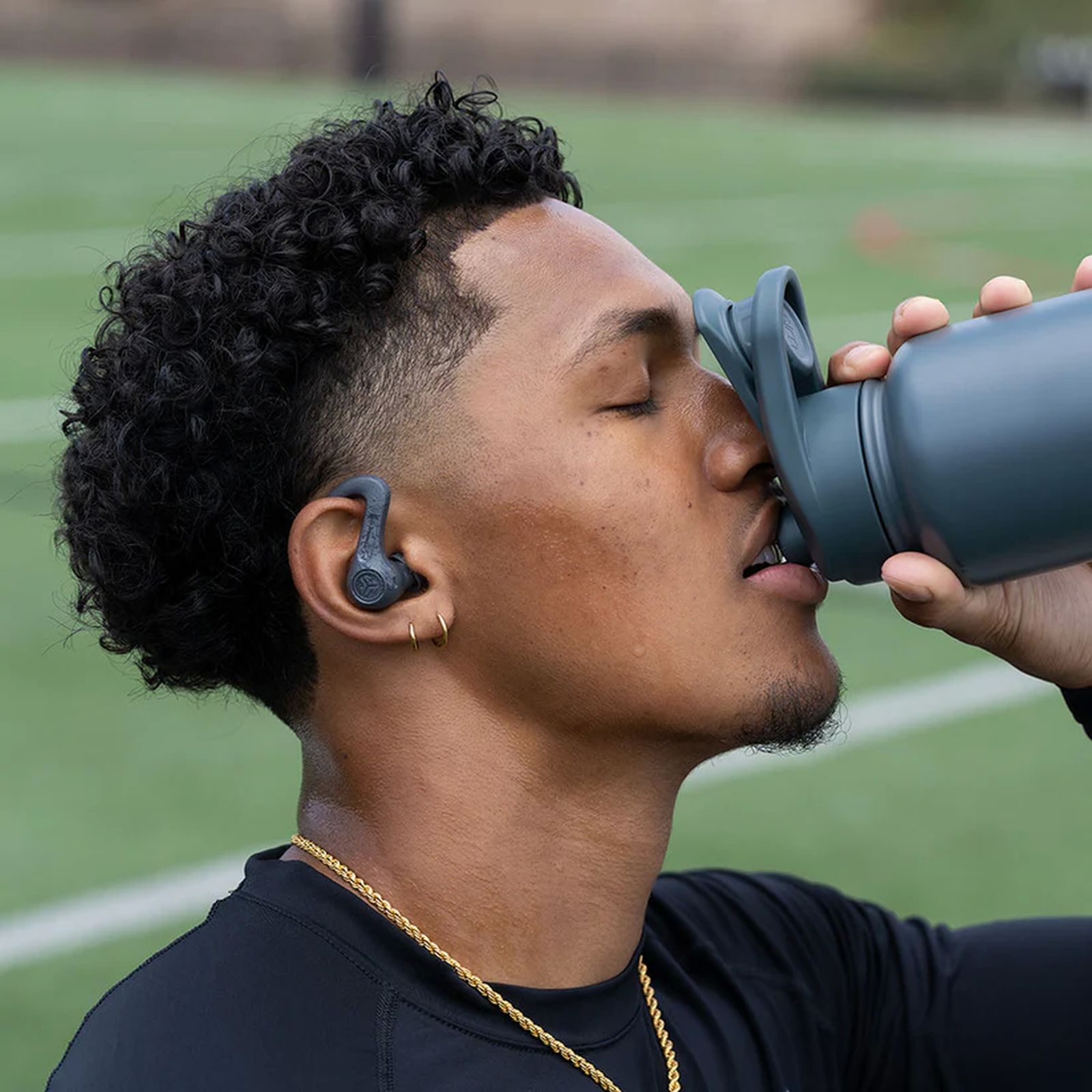 JLAB JBuds Sport ANC 4 TWS Earbuds with Hybrid Active Noise Cancellation (IP66 Sweatproof, Google Fast Pair, Black)_8