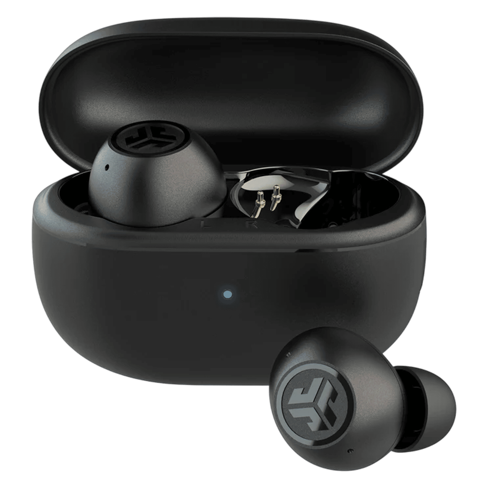 JLAB Go Pop ANC TWS Earbuds with Active Noise Cancellation (IP55 Sweat and Splashproof, Google Fast Pair, Black) JLAB Go Pop ANC TWS Earbuds with Active Noise Cancellation (IP55 Sweat and Splashproof, Google Fast Pair, Black)_1