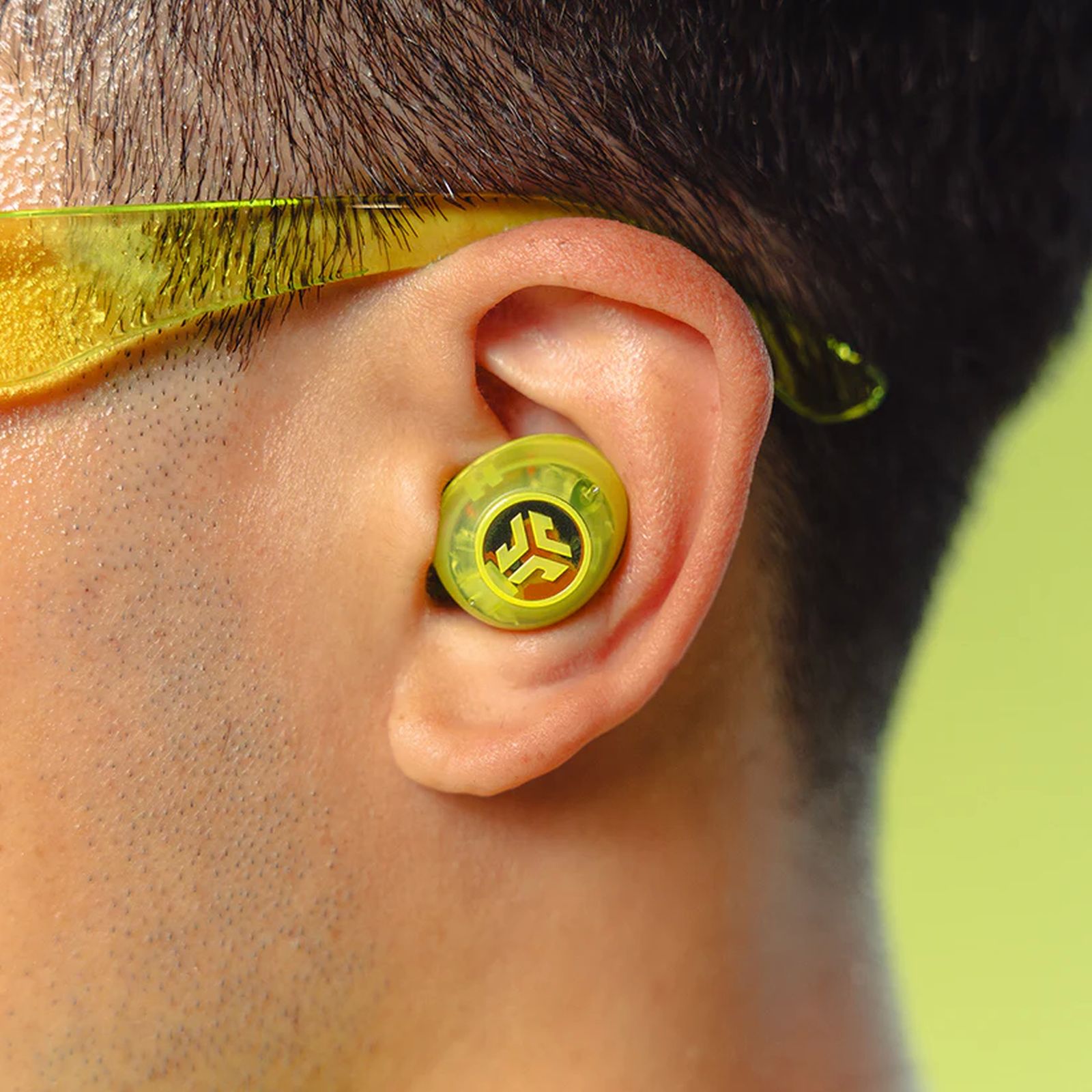 JLAB Go Pop ANC TWS Earbuds with Active Noise Cancellation (IP55 Sweat and Splashproof, Google Fast Pair, Transparent Neon Green) JLAB Go Pop ANC TWS Earbuds with Active Noise Cancellation (IP55 Sweat and Splashproof, Google Fast Pair, Transparent Neon Green)_6