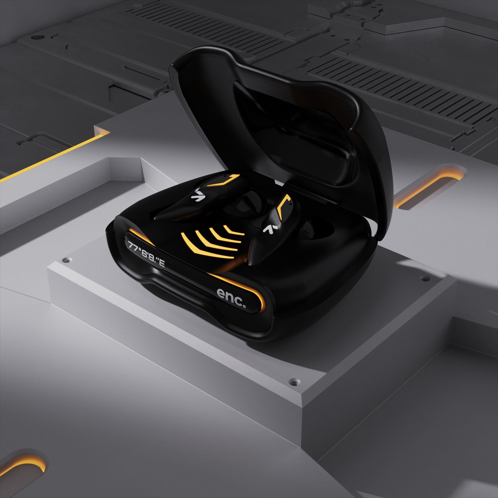 GOBOULT Ember TWS Earbuds with Environmental Noise Cancellation (IPX5 Water Resistant, Fast Charging, Black) GOBOULT Ember TWS Earbuds with Environmental Noise Cancellation (IPX5 Water Resistant, Fast Charging, Black)_16