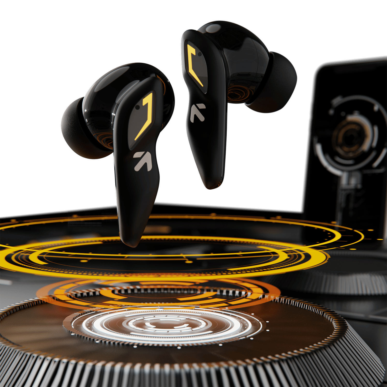 GOBOULT Ember TWS Earbuds with Environmental Noise Cancellation (IPX5 Water Resistant, Fast Charging, Black) GOBOULT Ember TWS Earbuds with Environmental Noise Cancellation (IPX5 Water Resistant, Fast Charging, Black)_5