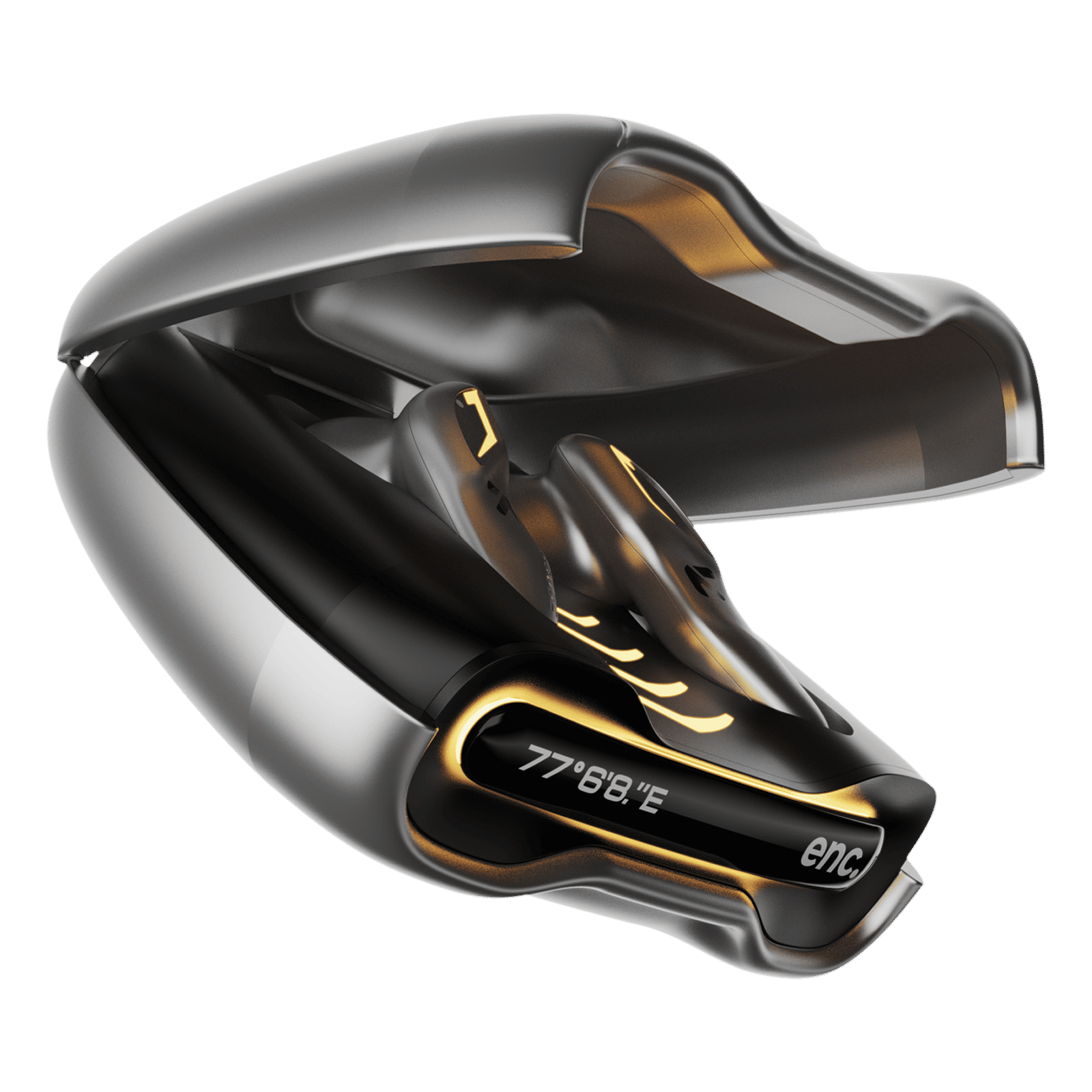 GOBOULT Ember TWS Earbuds with Environmental Noise Cancellation (IPX5 Water Resistant, Fast Charging, Smoky)_4
