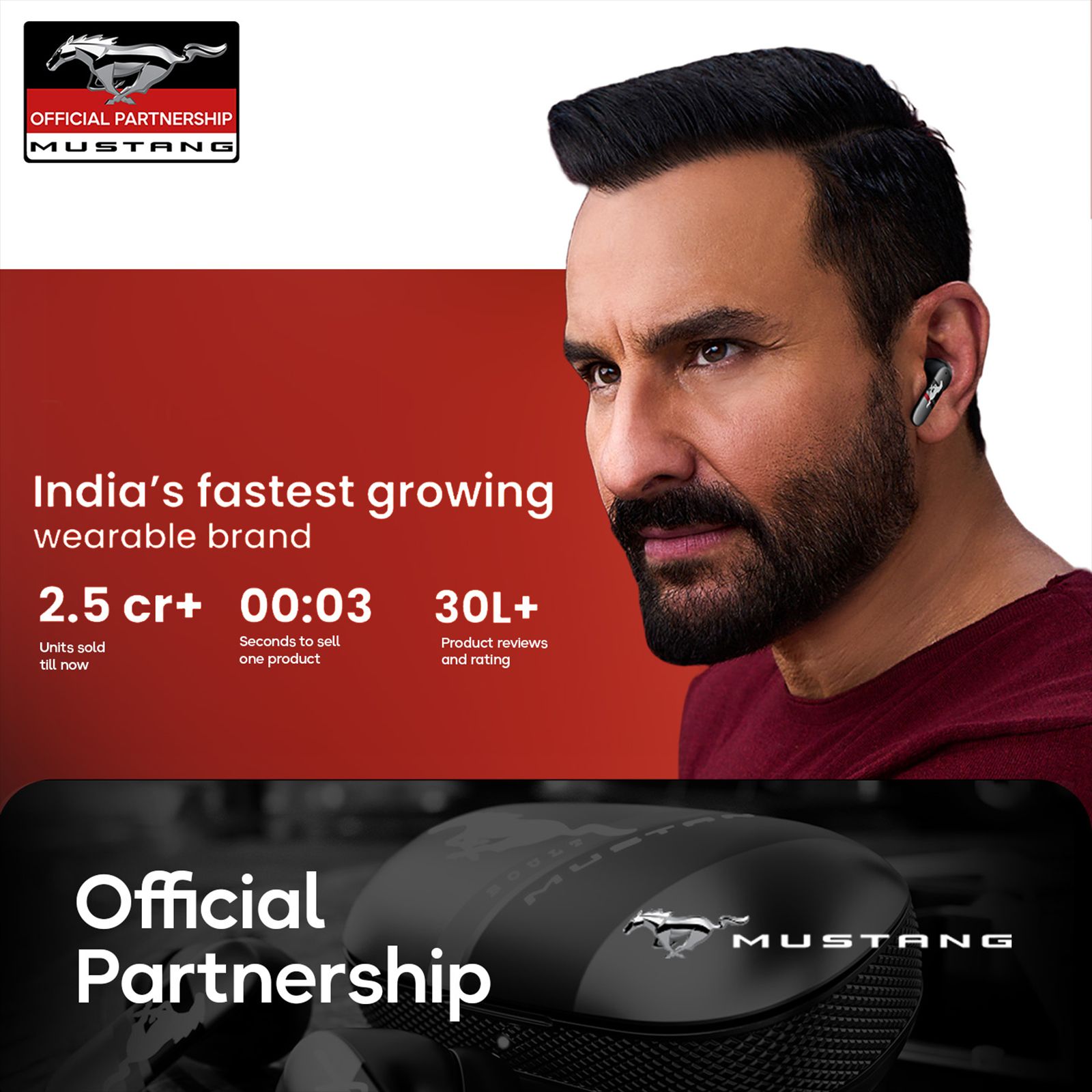 GOBOULT Mustang Dyno TWS Earbuds with Environmental Noise Cancellation (IPX5 Water Resistant, Fast Charging, Dyno Silver)_14