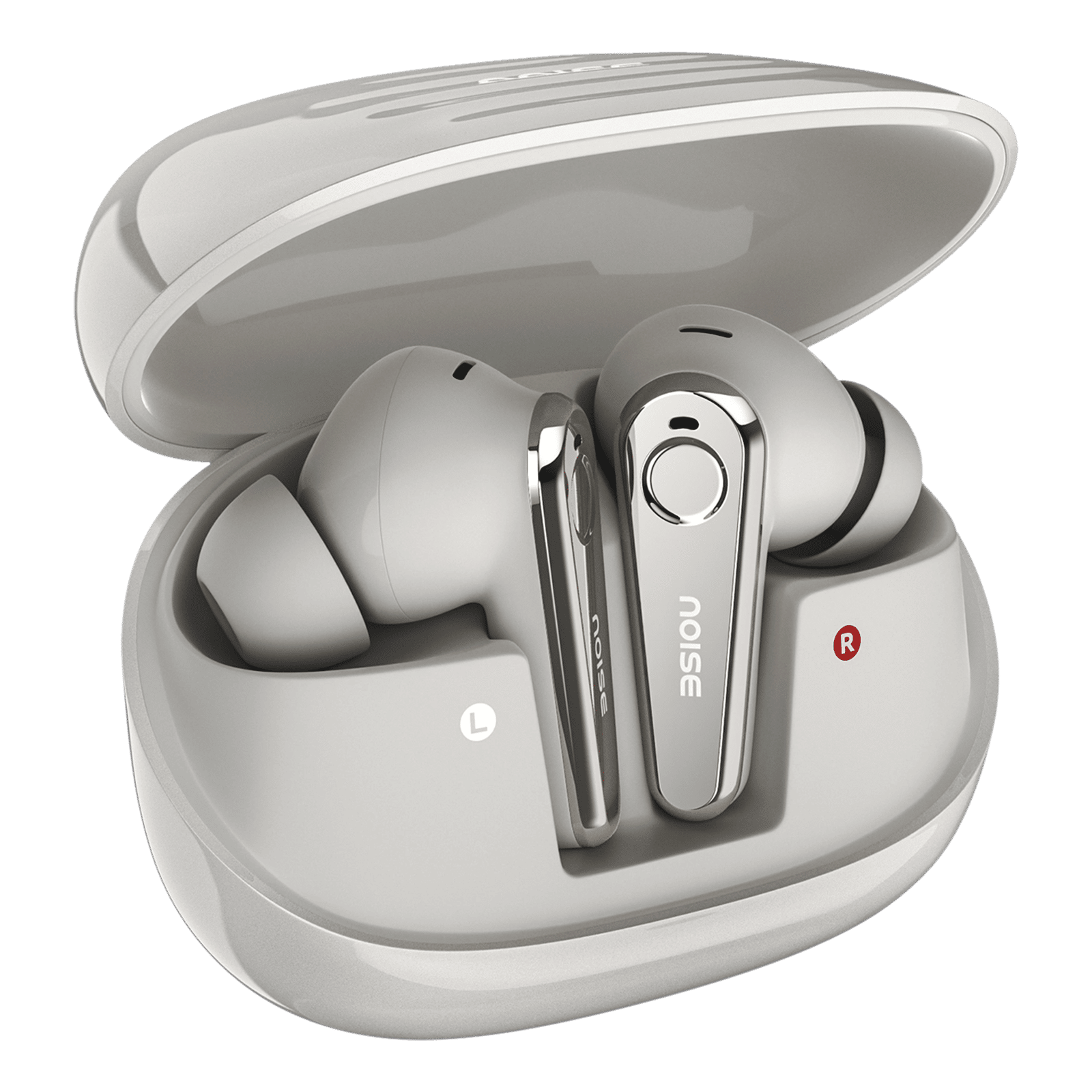 noise Buds X Ultra TWS Earbuds with Active Noise Cancellation (IPX5 Water Resistant, Instacharge, Ivory Grey)_6