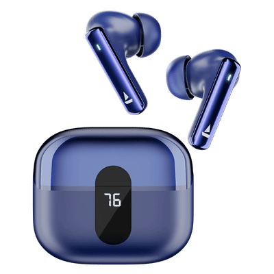 boAt Airdopes Plus 318 TWS Earbuds with Environmental Noise Cancellation (IPX5 Water Resistant, ASAP Charge, Starry Blue)