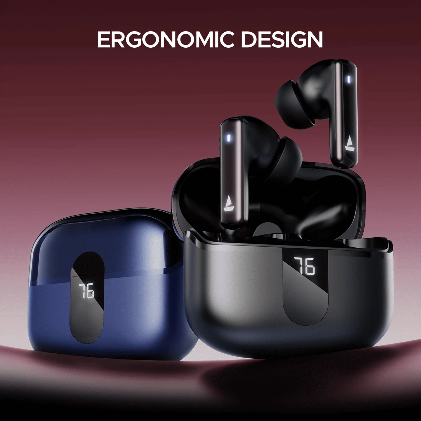 boAt Airdopes Plus 318 TWS Earbuds with Environmental Noise Cancellation (IPX5 Water Resistant, ASAP Charge, Starry Blue)_8