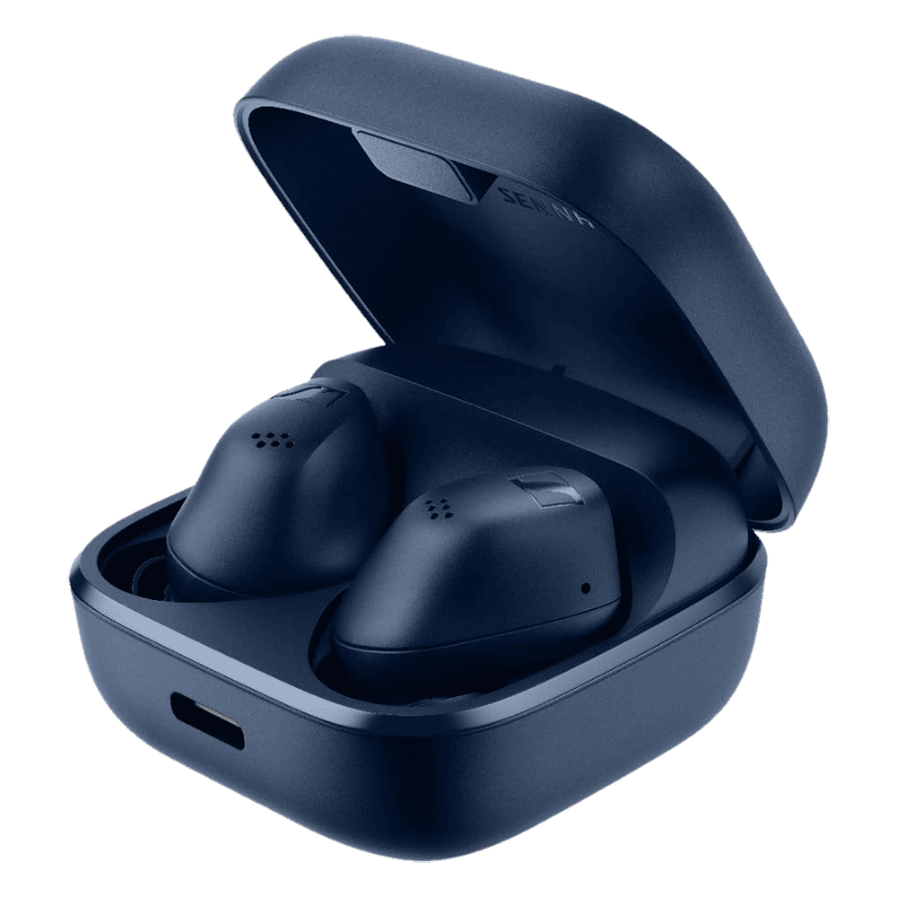 SENNHEISER Accentum TWS Earbuds with Hybrid Active Noise Cancellation (IP54 Splash Resistance, Smart Control Plus App, Blue) SENNHEISER Accentum TWS Earbuds with Hybrid Active Noise Cancellation (IP54 Splash Resistance, Smart Control Plus App, Blue)_1