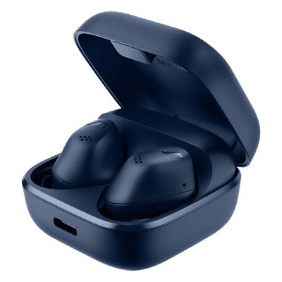 SENNHEISER Accentum TWS Earbuds with Hybrid Active Noise Cancellation (IP54 Splash Resistance, Smart Control Plus App, Blue)