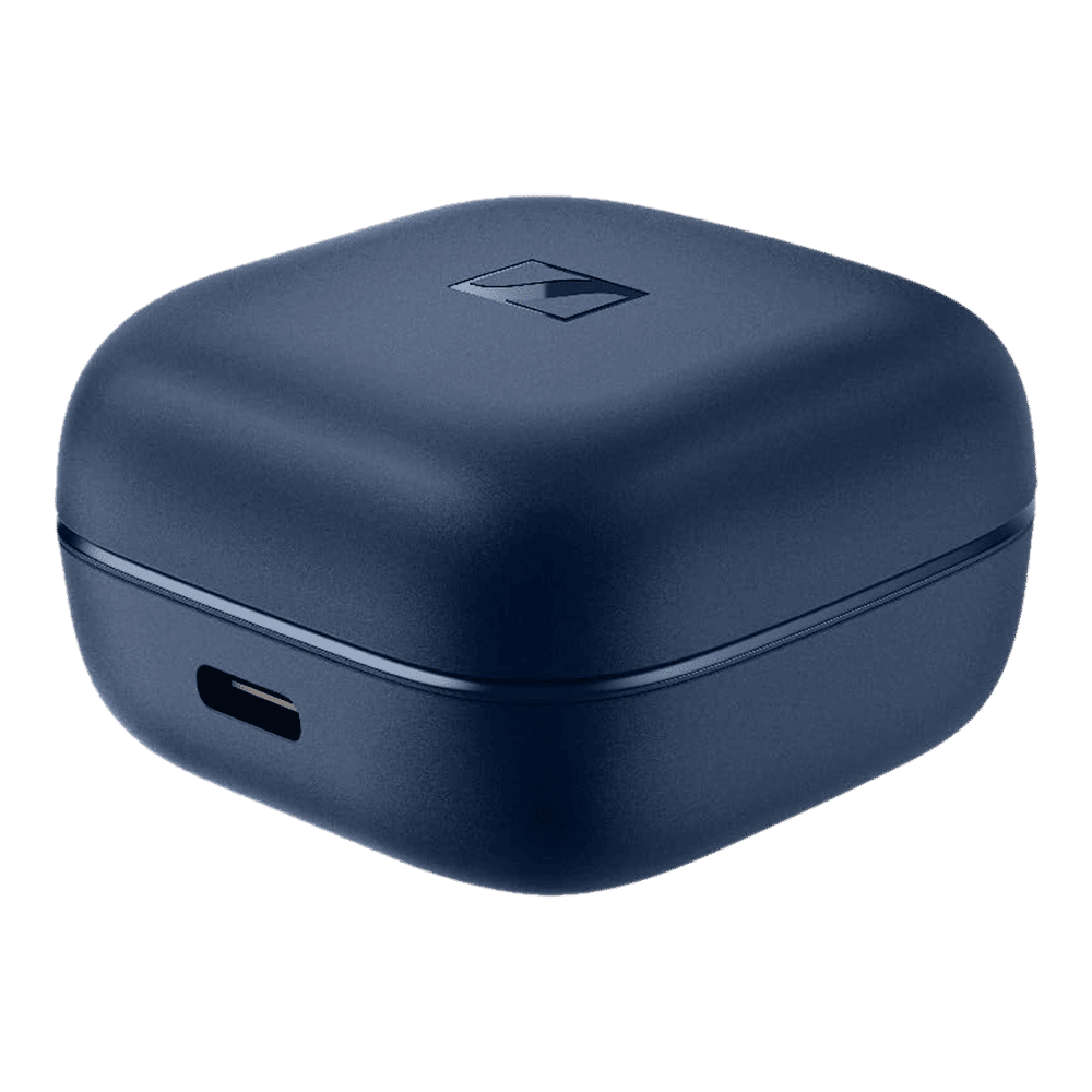 SENNHEISER Accentum TWS Earbuds with Hybrid Active Noise Cancellation (IP54 Splash Resistance, Smart Control Plus App, Blue) SENNHEISER Accentum TWS Earbuds with Hybrid Active Noise Cancellation (IP54 Splash Resistance, Smart Control Plus App, Blue)_4