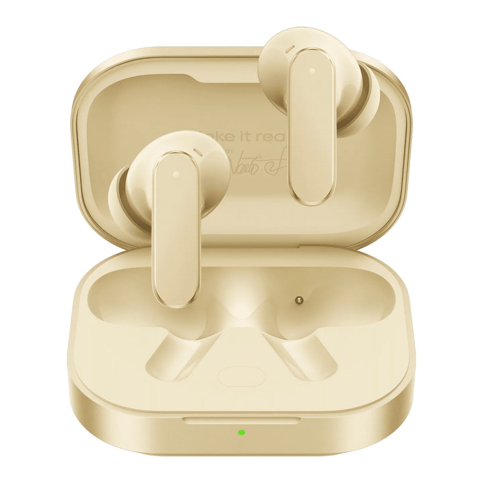 realme Buds Air8 RMA2503 TWS Earbuds with Active Noise Cancellation (IP55 Dust & Water Resistant, Premier Dual Drivers, Master Gold)_1