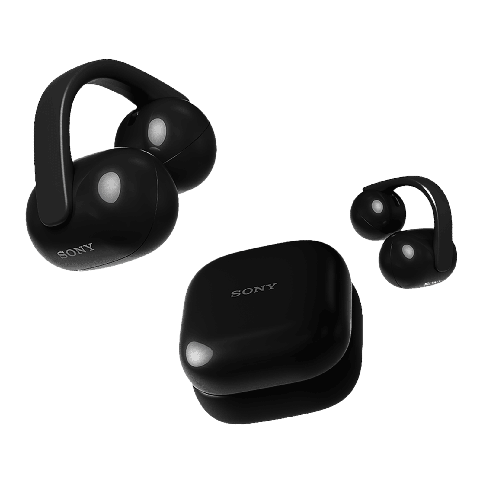 SONY LinkBuds Clip Series WF-LC900/BZ IN TWS Earbuds with Adaptive Noise Cancellation (IPX4 Water Resistant, AI Voice Pickup, Black) SONY LinkBuds Clip Series WF-LC900/BZ IN TWS Earbuds with Adaptive Noise Cancellation (IPX4 Water Resistant, AI Voice Pickup, Black)_5