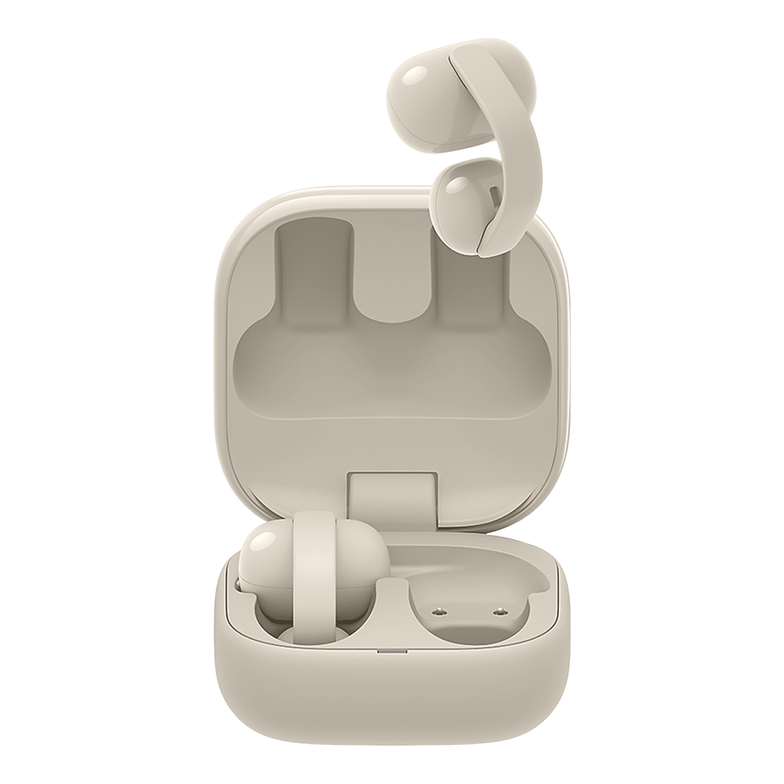 SONY LinkBuds Clip Series WF-LC900/CZ IN TWS Earbuds with Adaptive Noise Cancellation (IPX4 Water Resistant, AI Voice Pickup, Griege) SONY LinkBuds Clip Series WF-LC900/CZ IN TWS Earbuds with Adaptive Noise Cancellation (IPX4 Water Resistant, AI Voice Pickup, Griege)_1
