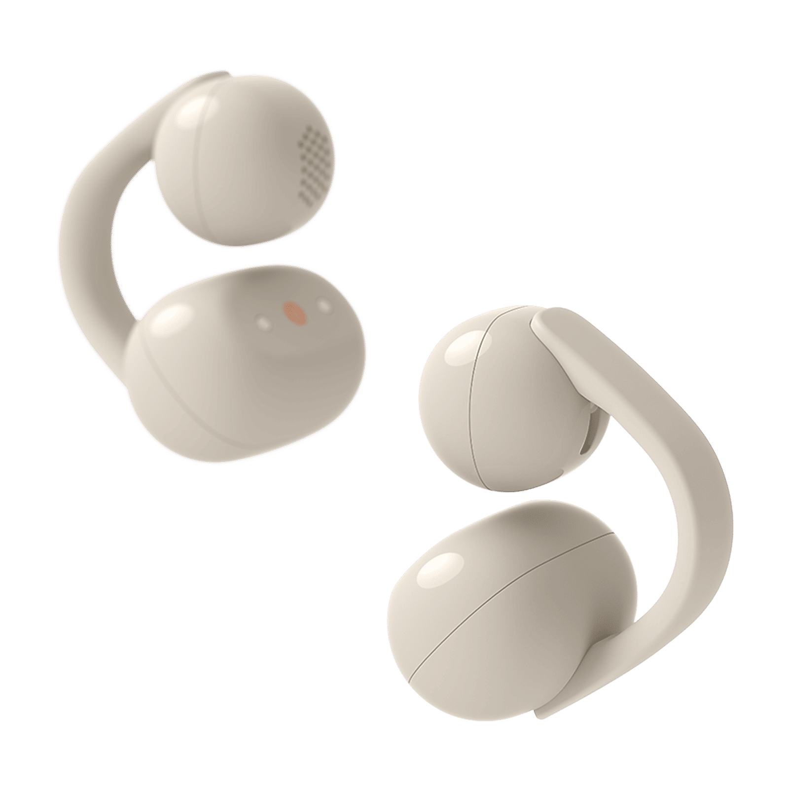 SONY LinkBuds Clip Series WF-LC900/CZ IN TWS Earbuds with Adaptive Noise Cancellation (IPX4 Water Resistant, AI Voice Pickup, Griege) SONY LinkBuds Clip Series WF-LC900/CZ IN TWS Earbuds with Adaptive Noise Cancellation (IPX4 Water Resistant, AI Voice Pickup, Griege)_3