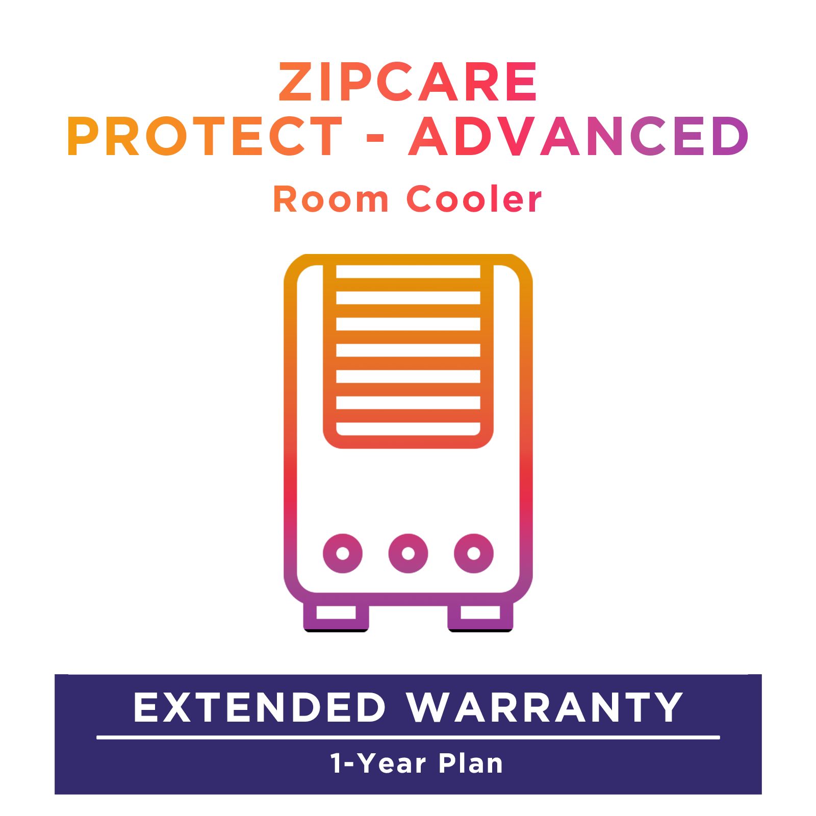 ZipCare Protect - Advanced 1 Year for Room Cooler (Rs. 5000 - Rs. 7500)_1