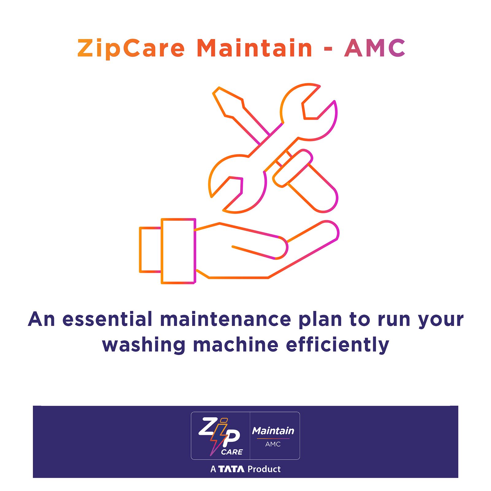 ZipCare Maintain AMC Plan for Washing Machine - 1 Year ZipCare Maintain AMC Plan for Washing Machine - 1 Year_2