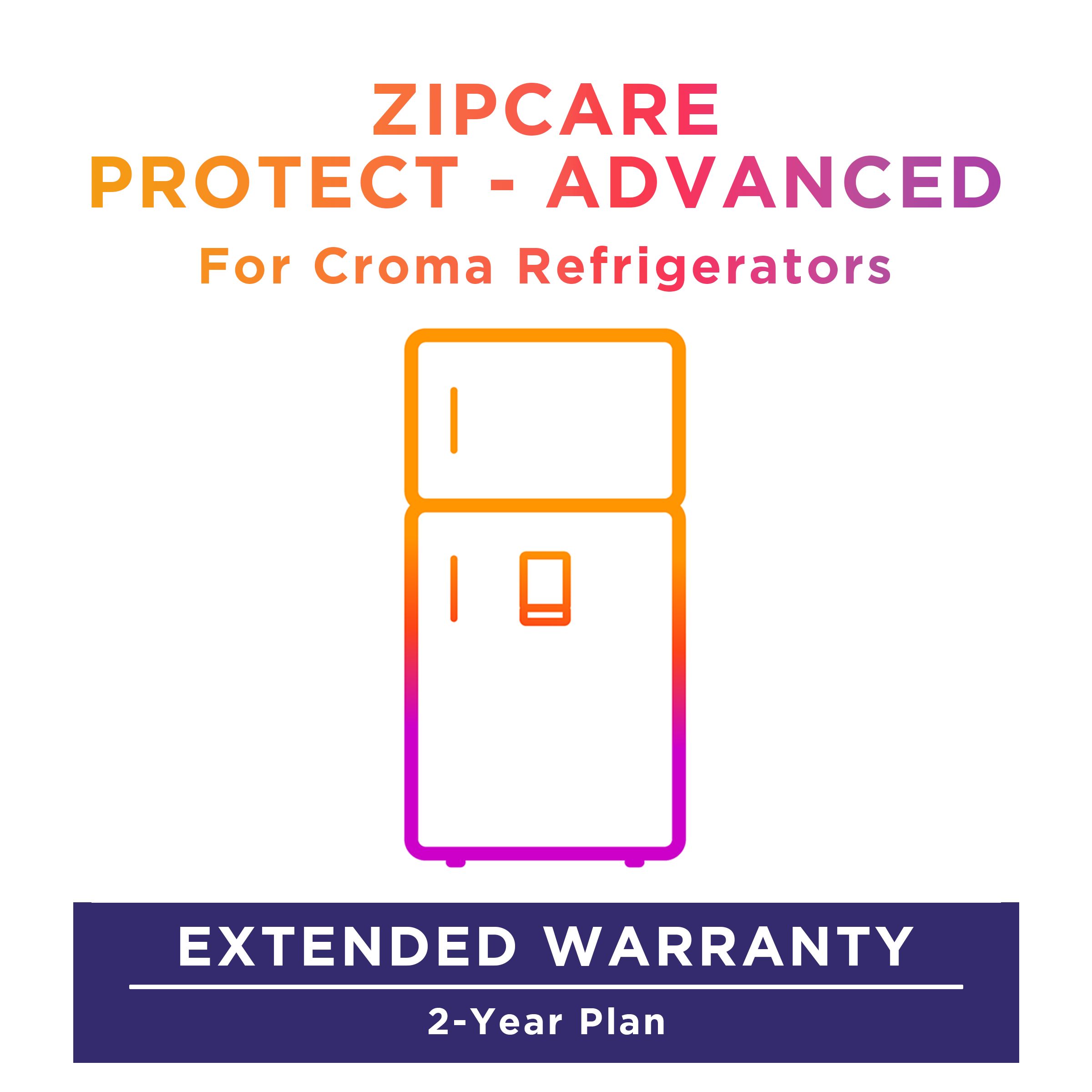 ZipCare Protect - Advanced 2 Year For Croma Refrigerators (Rs. 45000 to Rs. 72000) ZipCare Protect - Advanced 2 Year For Croma Refrigerators (Rs. 45000 to Rs. 72000)_1