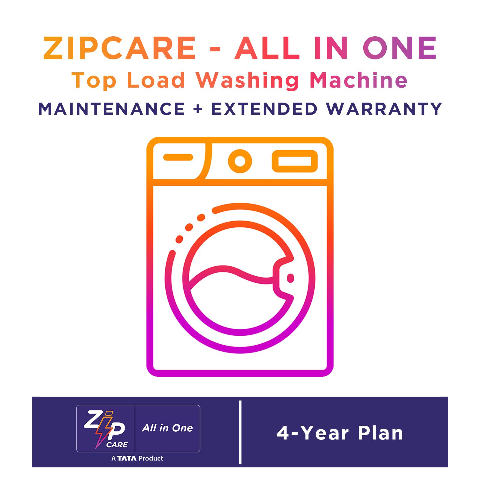 ZipCare All in One for Front Load Washing Machines (Rs. 21000 - Rs. 35000) - 4 Years_1