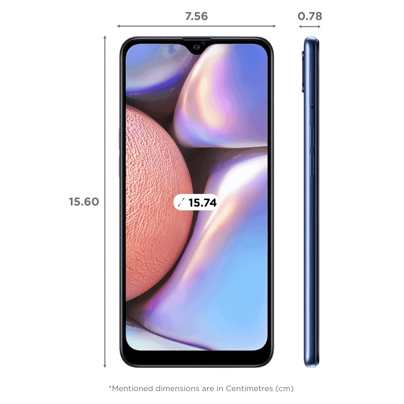 SAMSUNG Galaxy A10s EL (2GB RAM, 32GB, Blue)_2