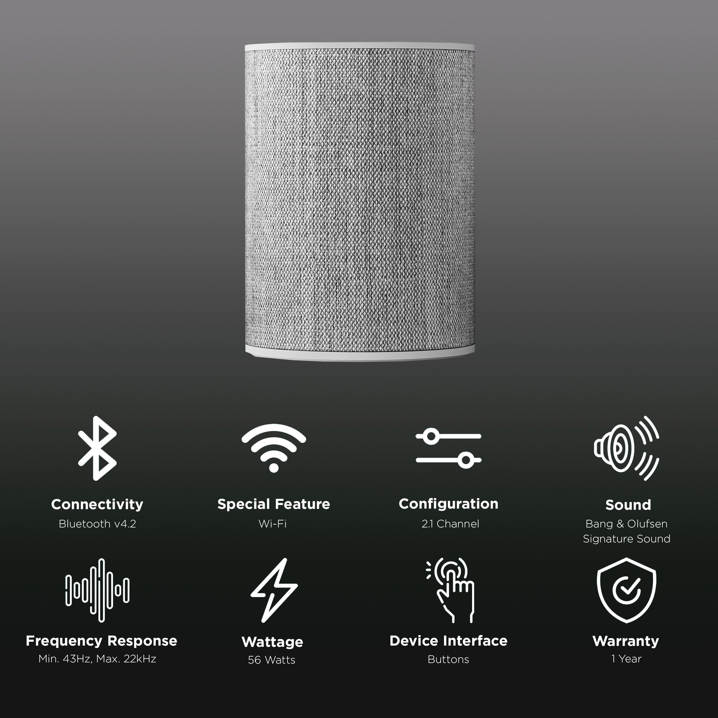 Bang & Olufsen Beoplay M3 Smart Wi-Fi Speaker (Customized Features, Natural)_2