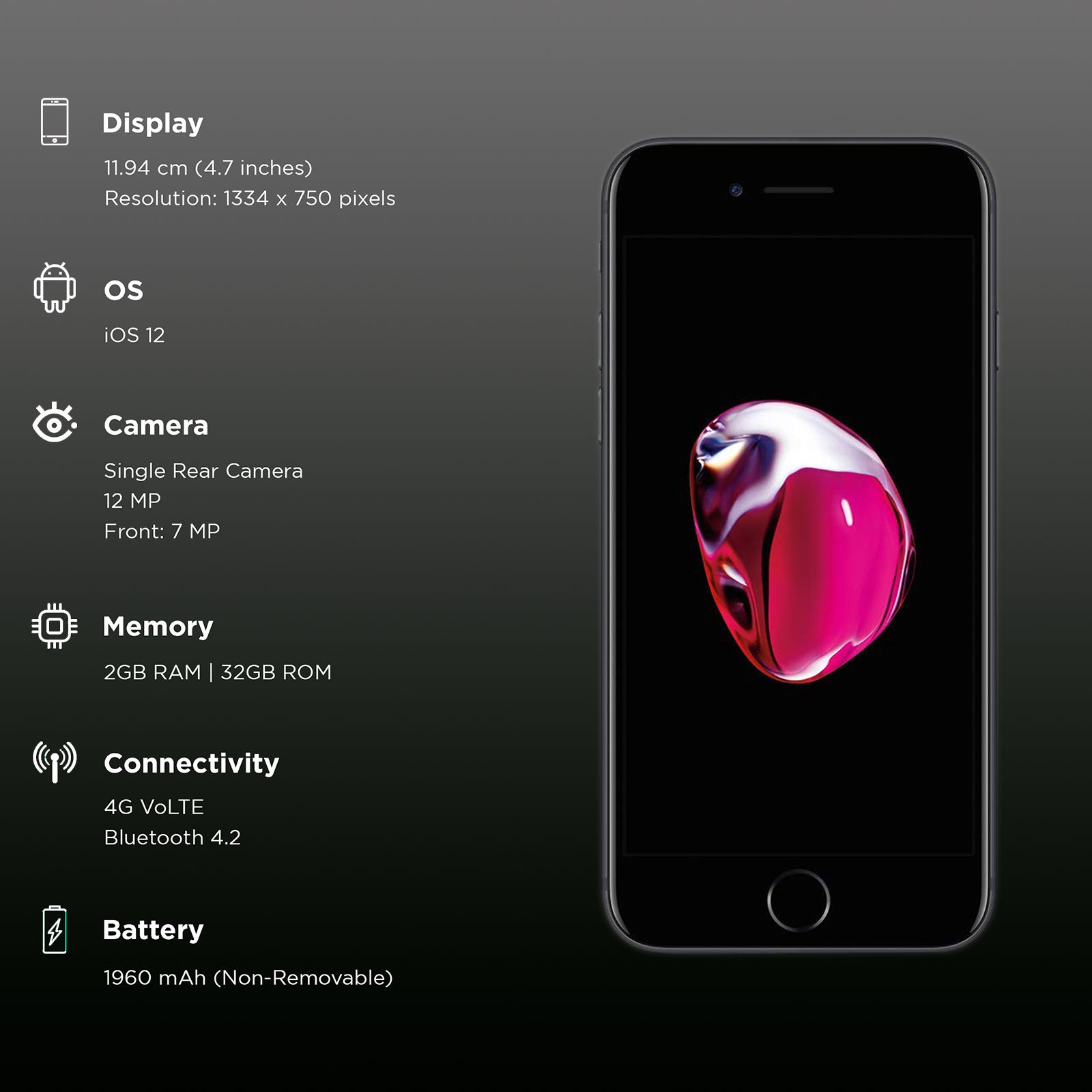 Refurbished Apple iPhone 7 (32GB, Jet Black)_3