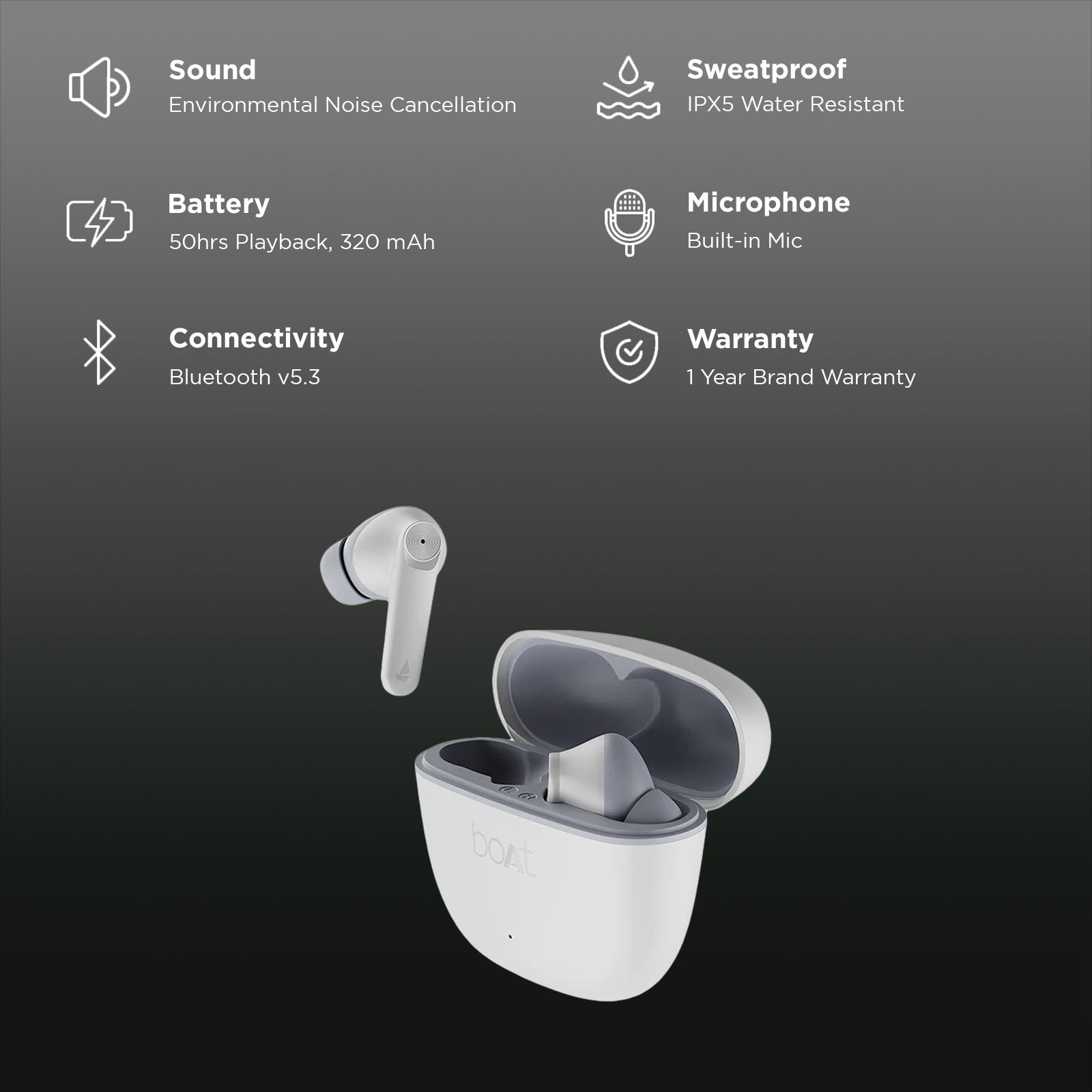 boAt Airdopes Atom 83 In-Ear Truly Wireless Earbuds WITH MIC (Bluetooth 5.3,USP,Airdopes Atom 83,Ivory White)_2