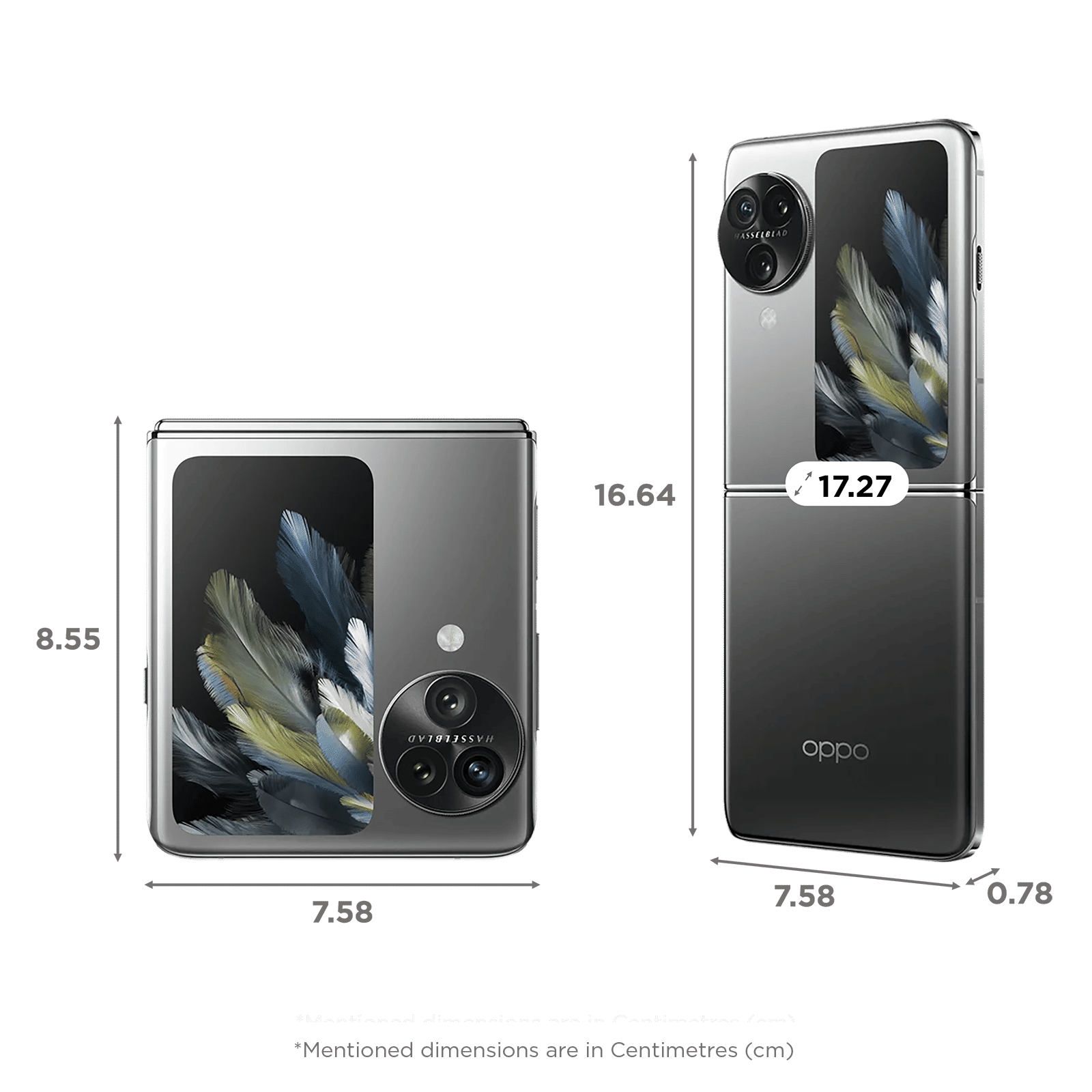 oppo Find N3 Flip 5G (12GB RAM, 256GB, Sleek Black)_2