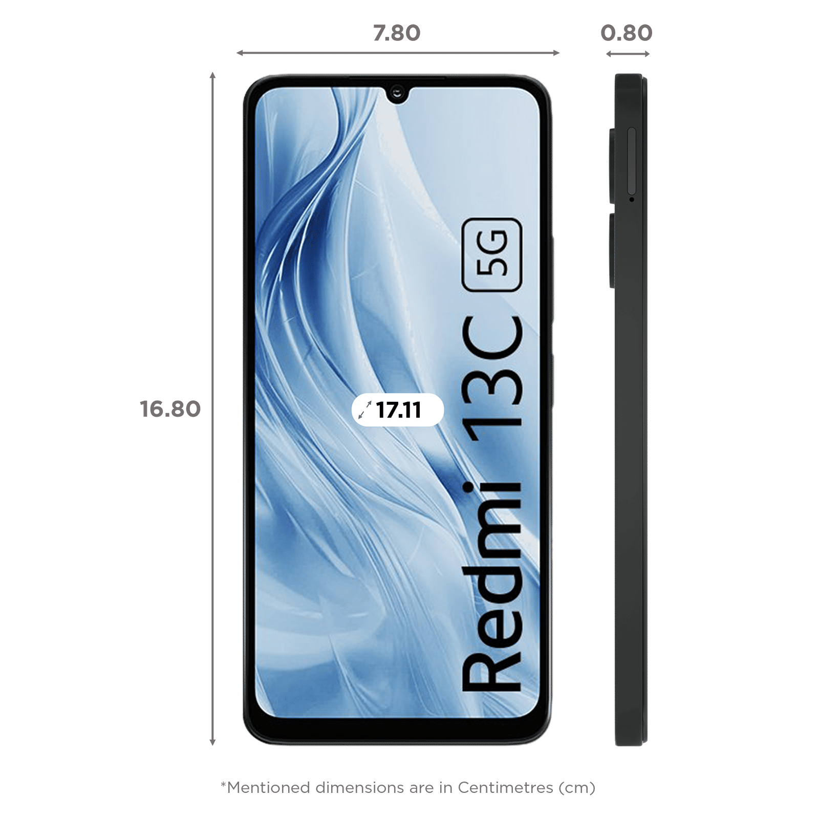 Redmi 13C 5G (6GB RAM, 128GB, Starlight Black)_2