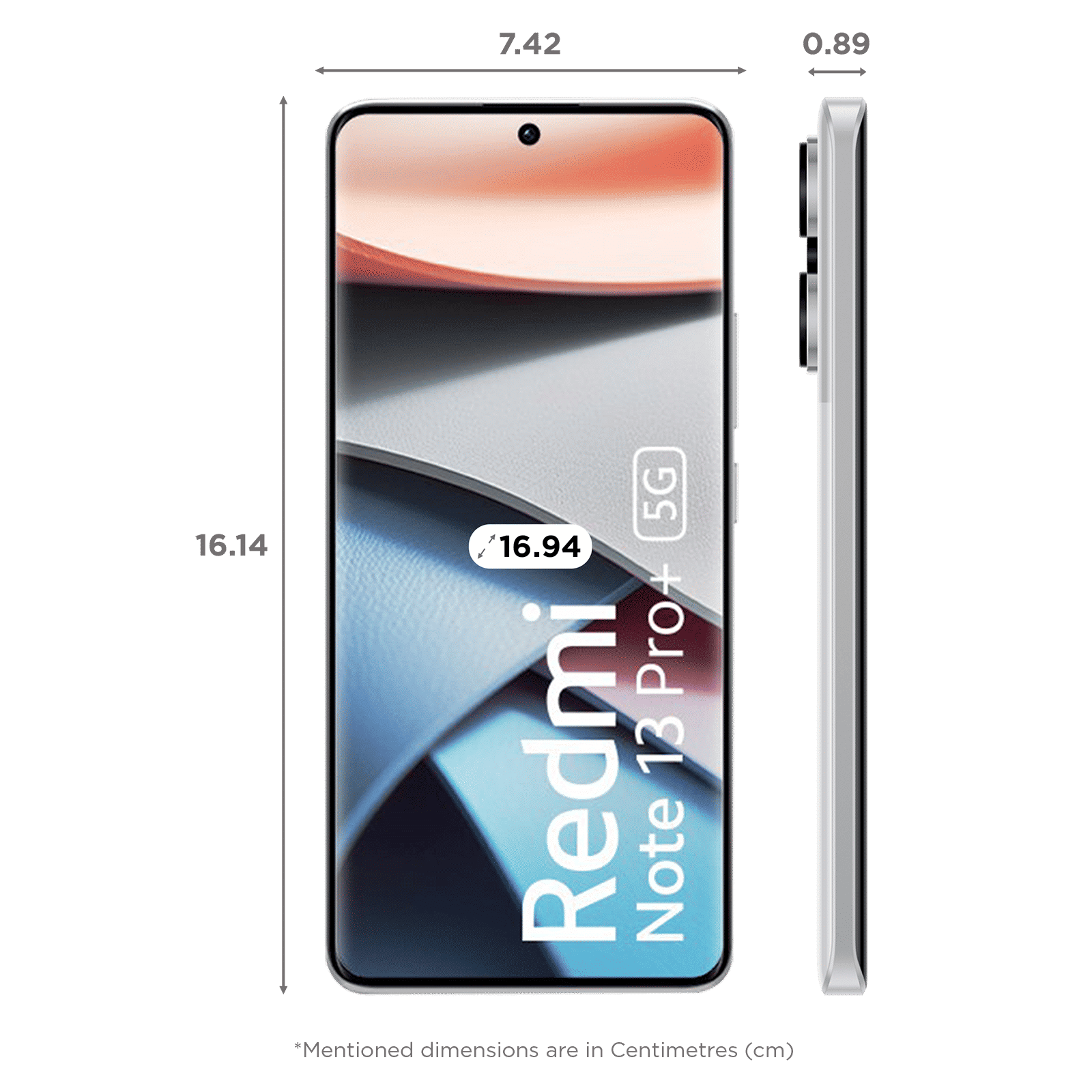 Redmi Note 13 Pro Plus 5G (8GB RAM, 256GB, Moonlight White)_2