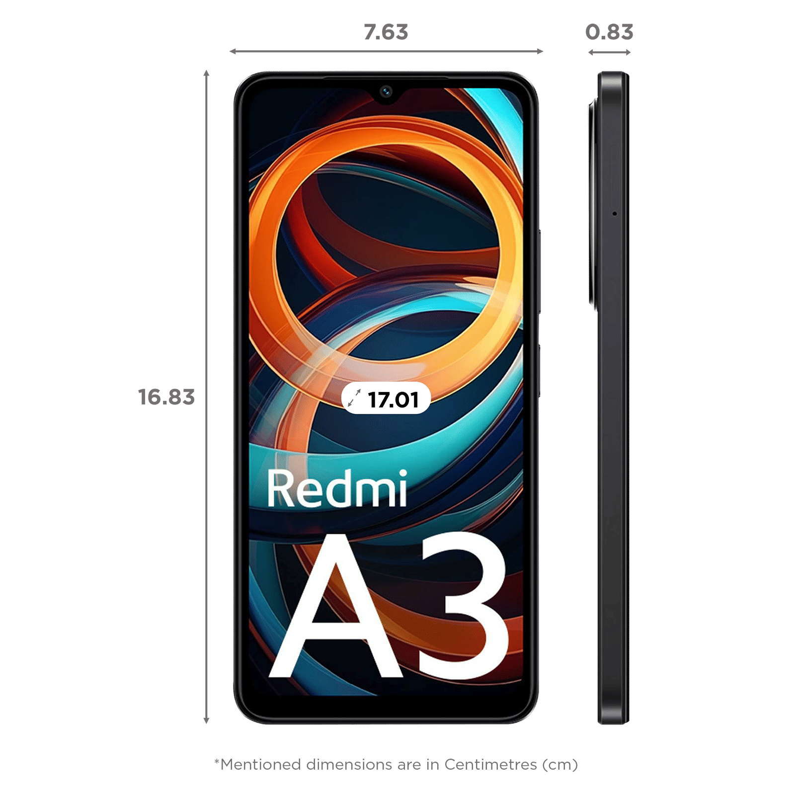Redmi A3 (6GB RAM, 128GB, Midnight Black) Redmi A3 (6GB RAM, 128GB, Midnight Black)_2