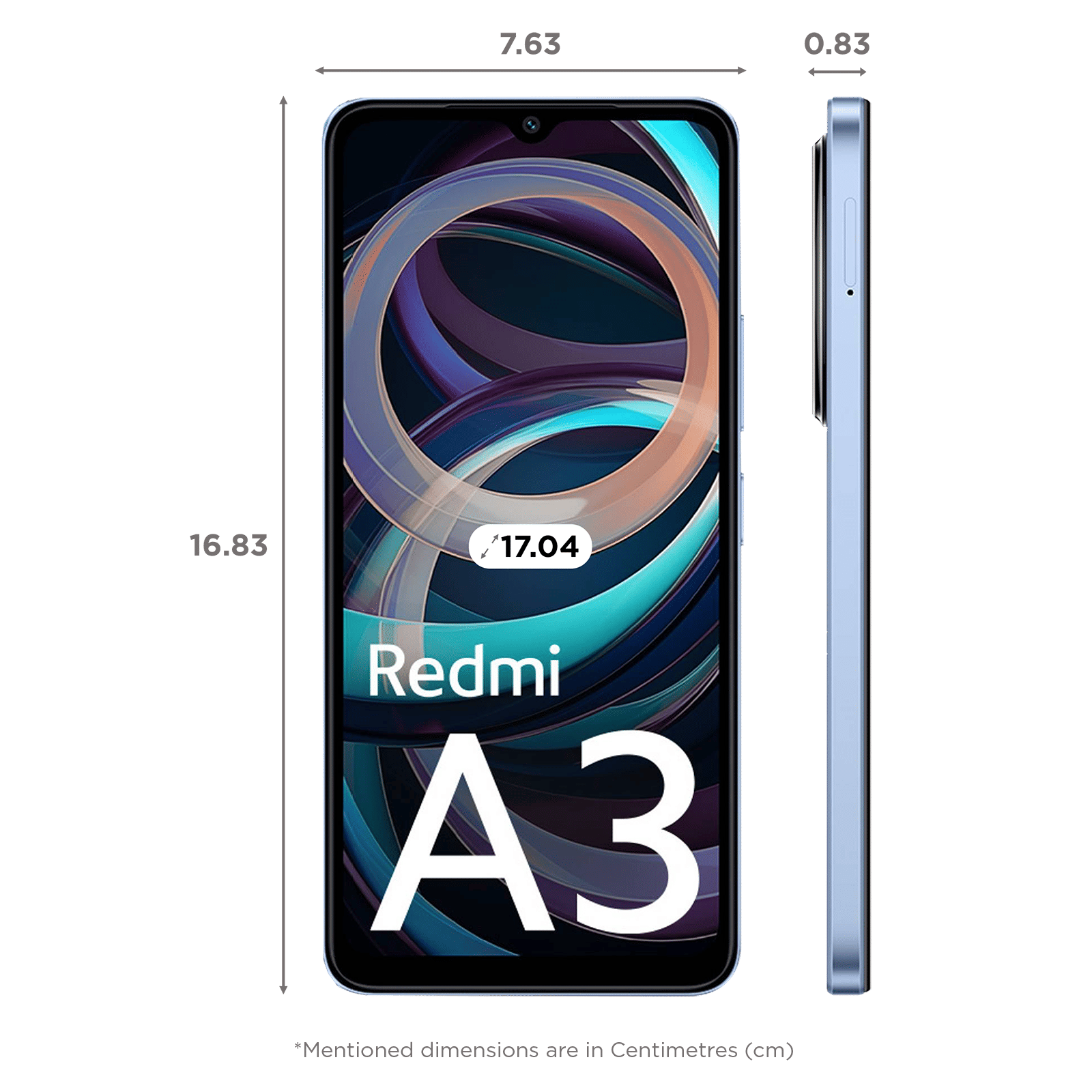 Redmi A3 (6GB RAM, 128GB, Lake Blue) Redmi A3 (6GB RAM, 128GB, Lake Blue)_2