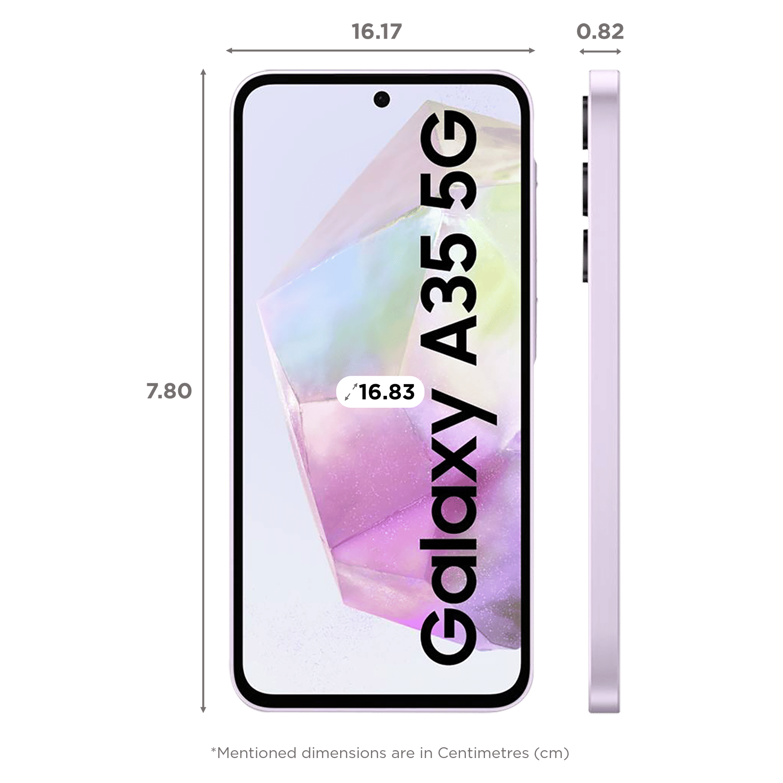 SAMSUNG Galaxy A35 5G (8GB RAM, 128GB, Awesome Lilac) SAMSUNG Galaxy A35 5G (8GB RAM, 128GB, Awesome Lilac)_2