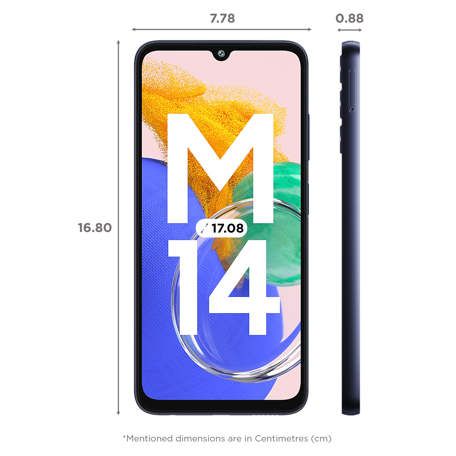SAMSUNG Galaxy M14 (6GB RAM, 128GB, Sapphire Blue)_2
