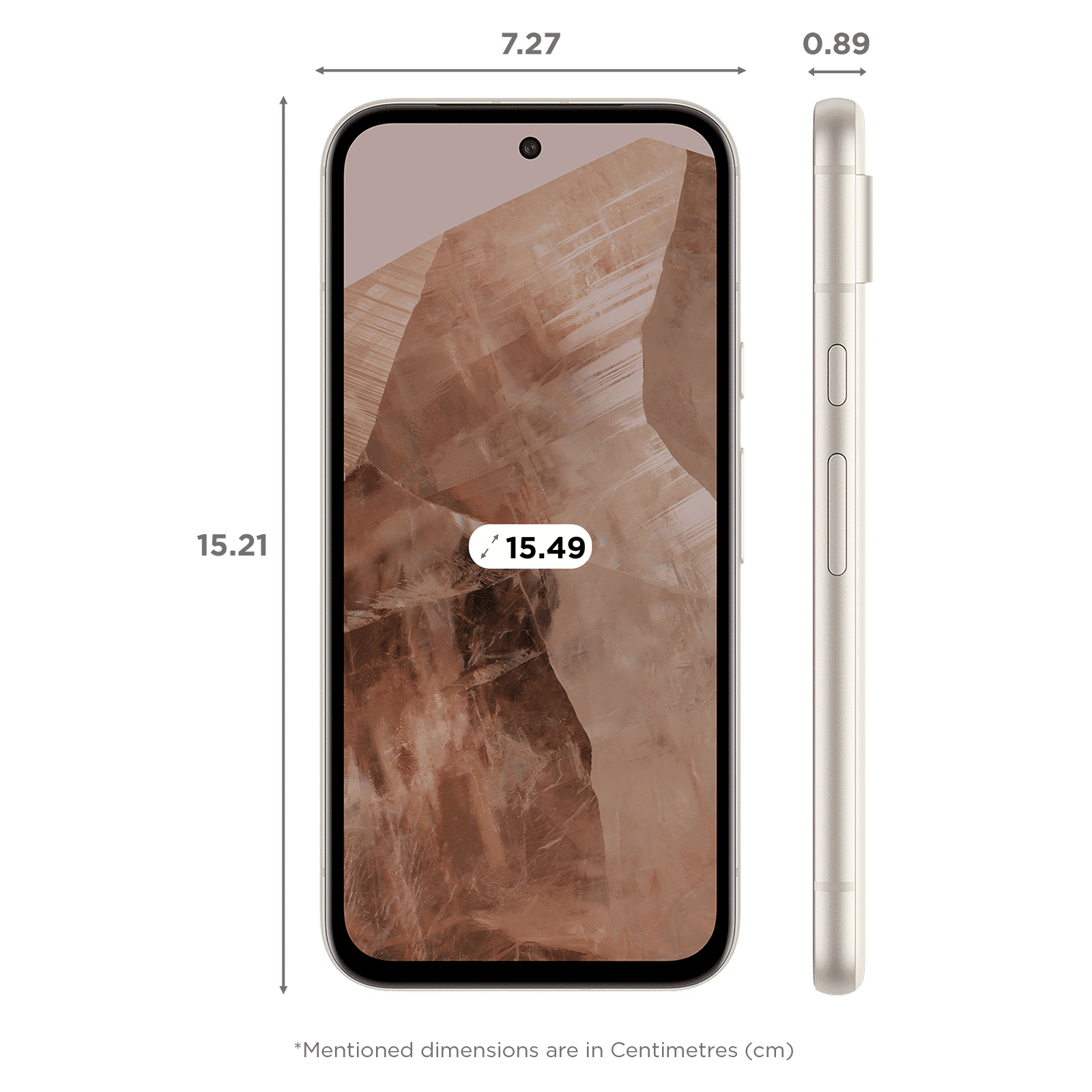 Google Pixel 8a 5G (8GB RAM, 128GB, Porcelain)_2