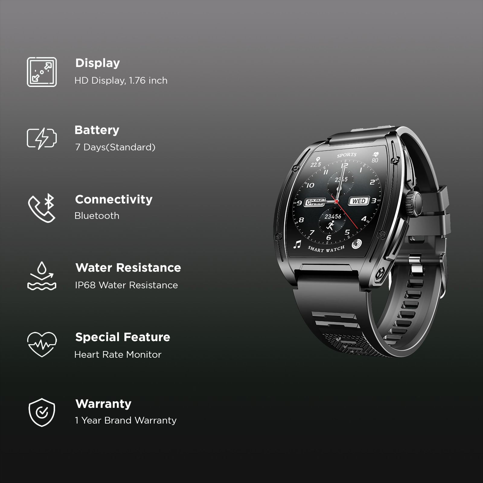 boAt Enigma Ascend Smartwatch with Bluetooth Calling (44mm HD Display, IP68 Water Resistant, Active Black Strap)_2