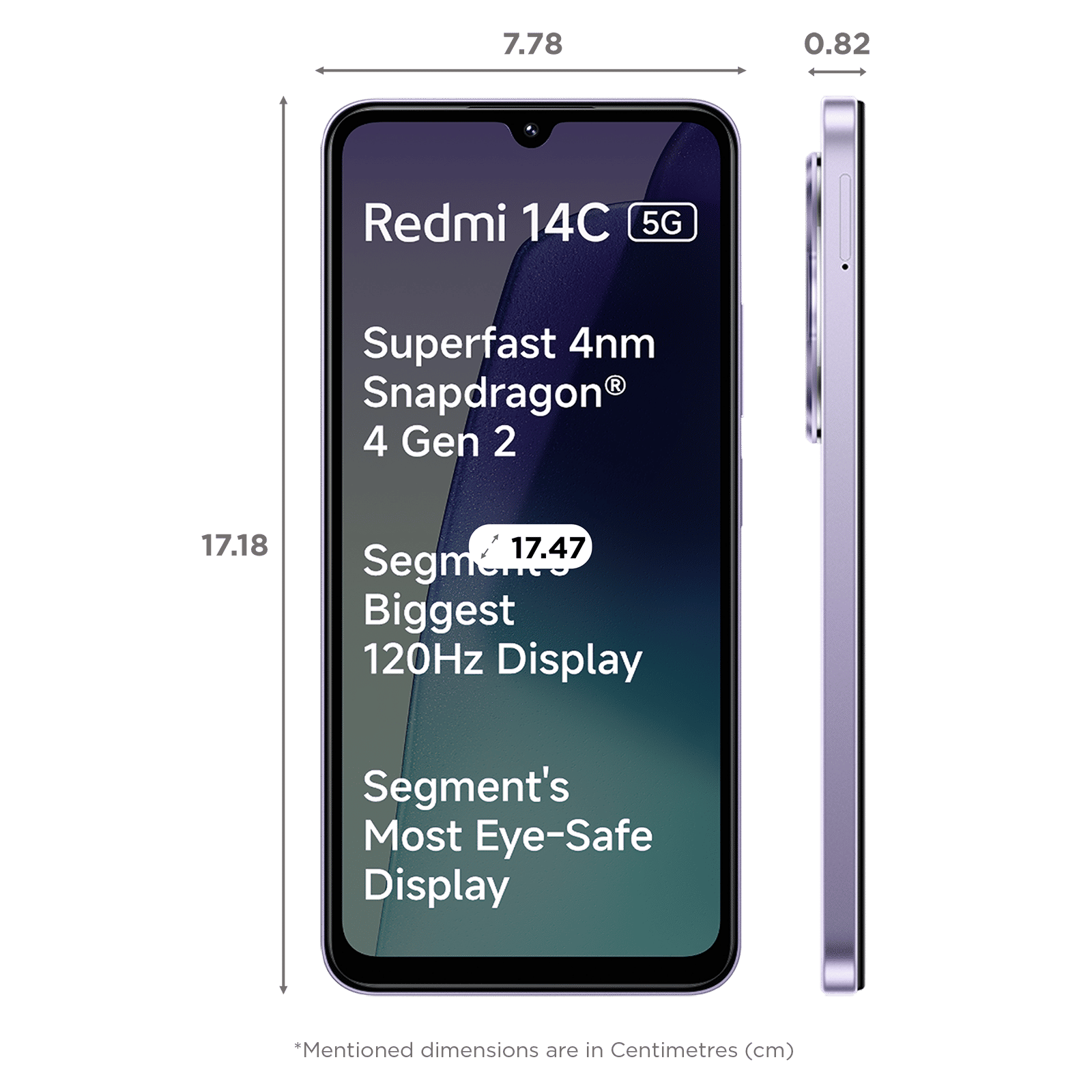 Redmi 14C 5G (4GB RAM, 64GB, Stardust Purple)_2
