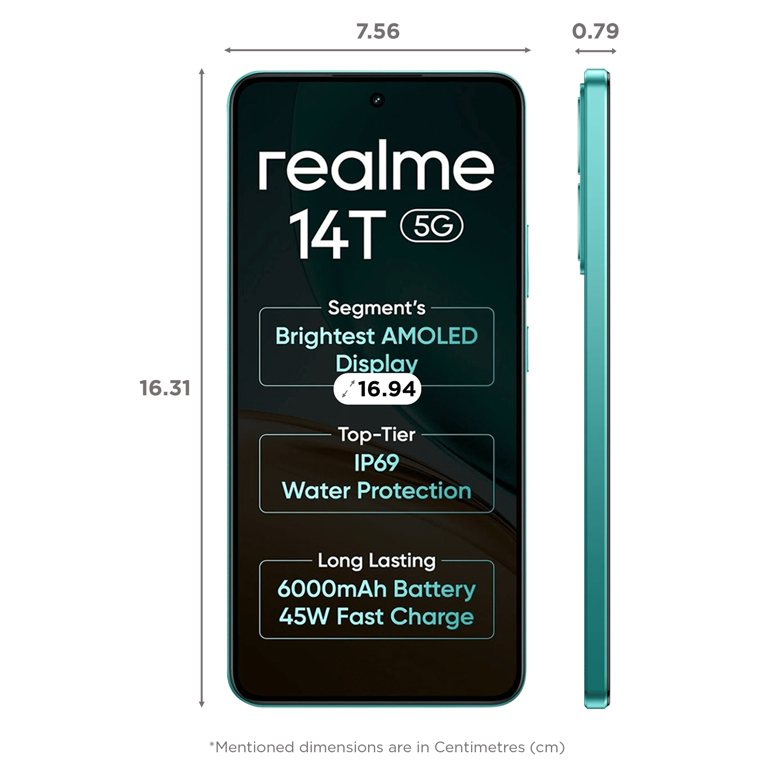 realme 14T 5G (8GB RAM, 256GB, Surf Green)_2