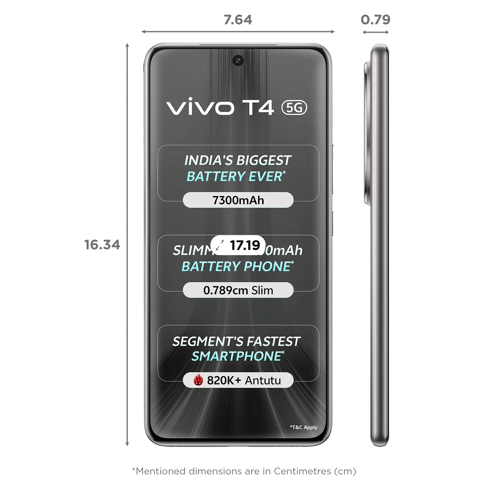 vivo T4 5G (12GB RAM, 256GB, Phantom Grey)_2