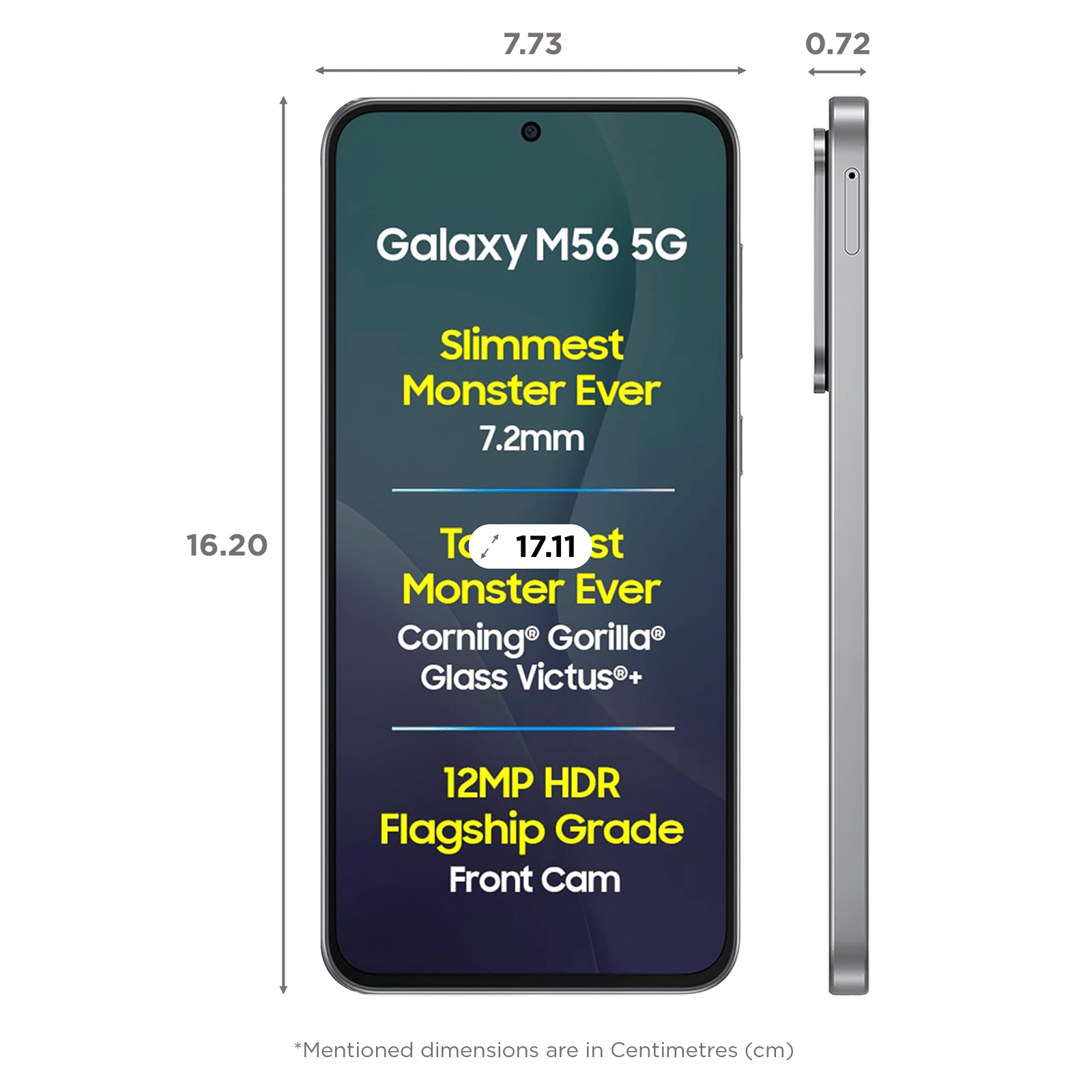SAMSUNG Galaxy M56 5G (8GB RAM, 256GB, Black) SAMSUNG Galaxy M56 5G (8GB RAM, 256GB, Black)_2