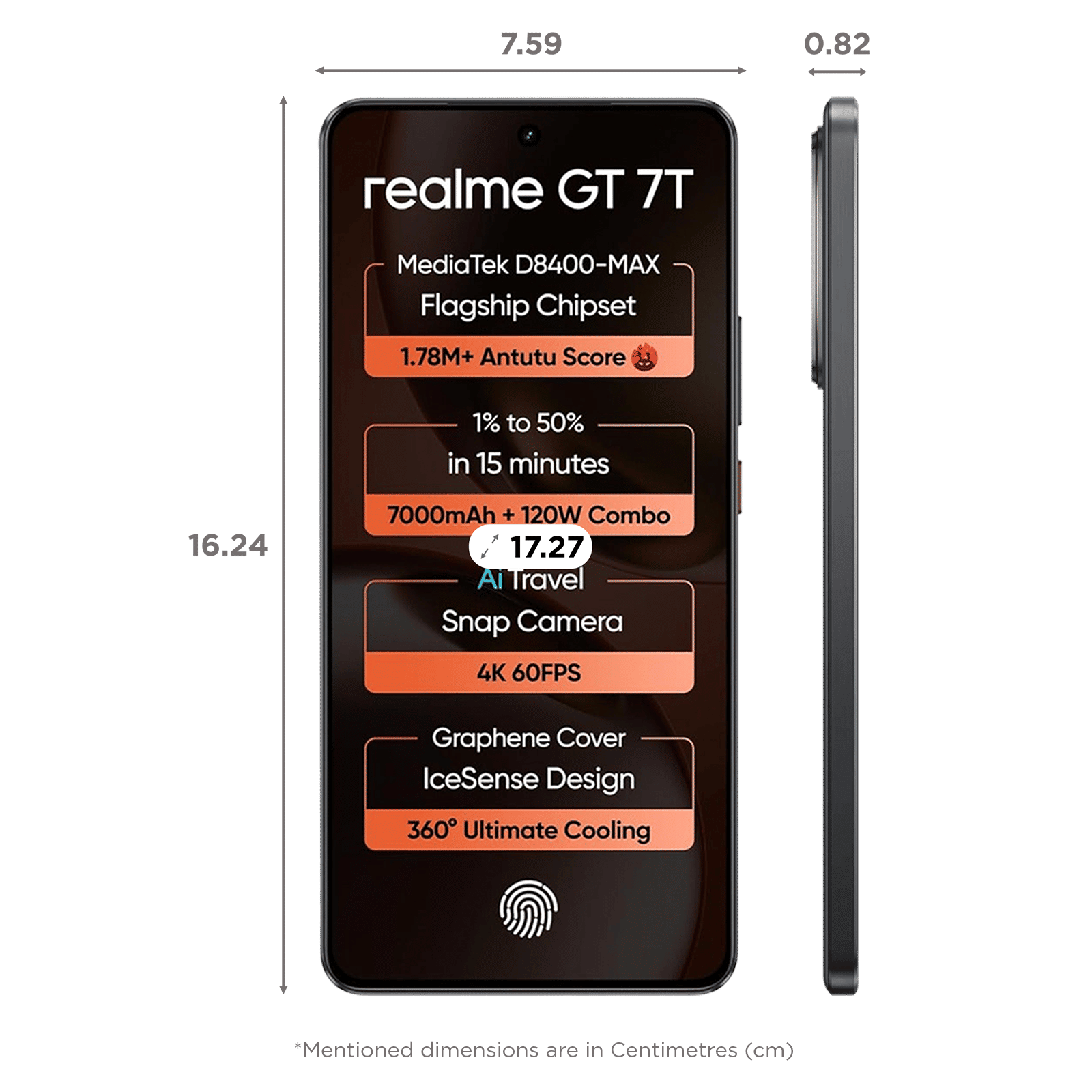 realme GT 7T 5G (8GB RAM, 256GB, IceSense Black)_2