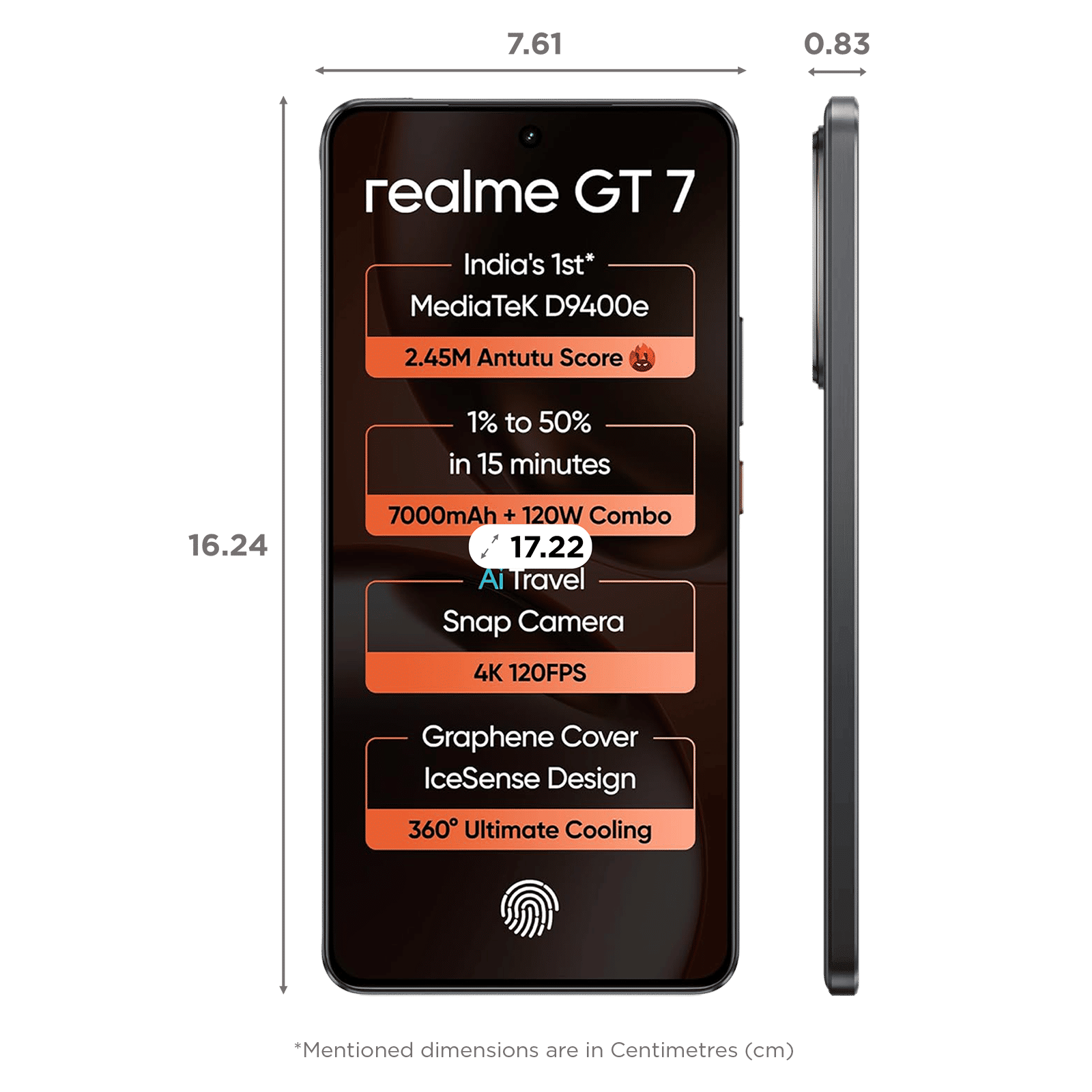 realme GT 7 5G (12GB RAM, 512GB, IceSense Black) realme GT 7 5G (12GB RAM, 512GB, IceSense Black)_2