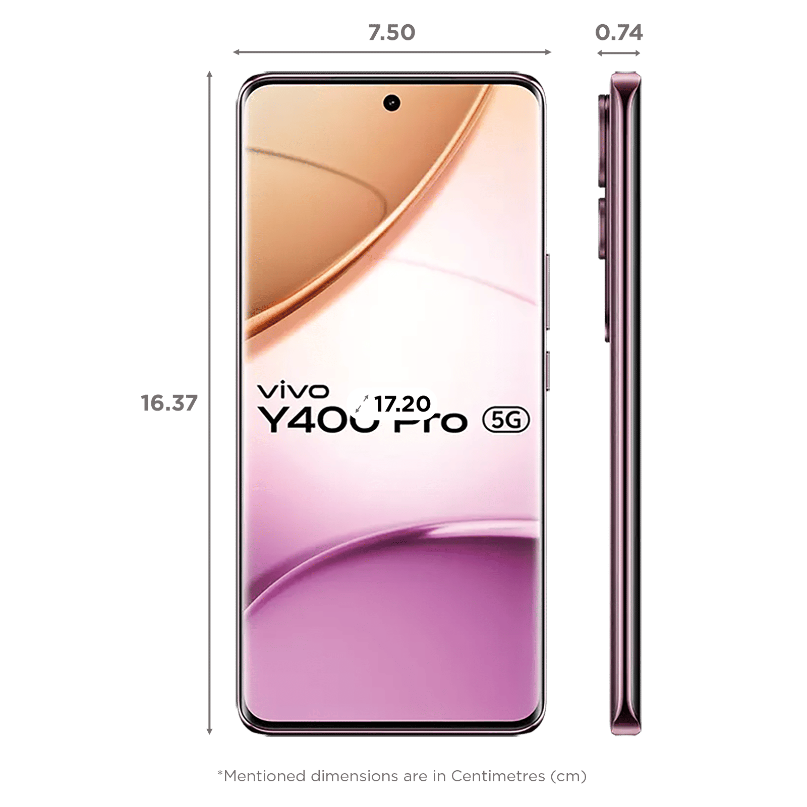 vivo Y400 Pro 5G (8GB RAM, 256GB, Nebula Purple) vivo Y400 Pro 5G (8GB RAM, 256GB, Nebula Purple)_2