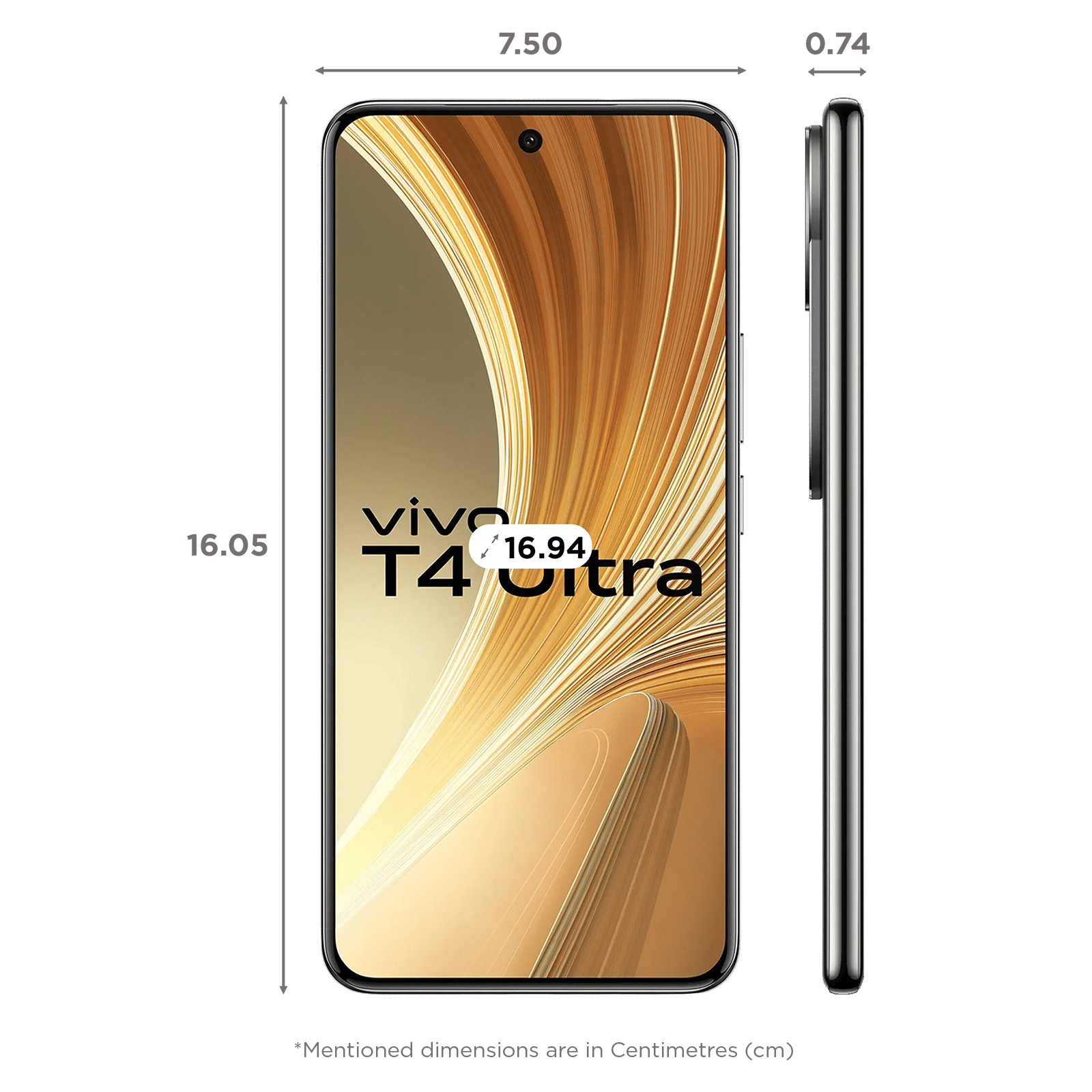 vivo T4 Ultra 5G (12GB RAM, 256GB, Meteor Grey) vivo T4 Ultra 5G (12GB RAM, 256GB, Meteor Grey)_2