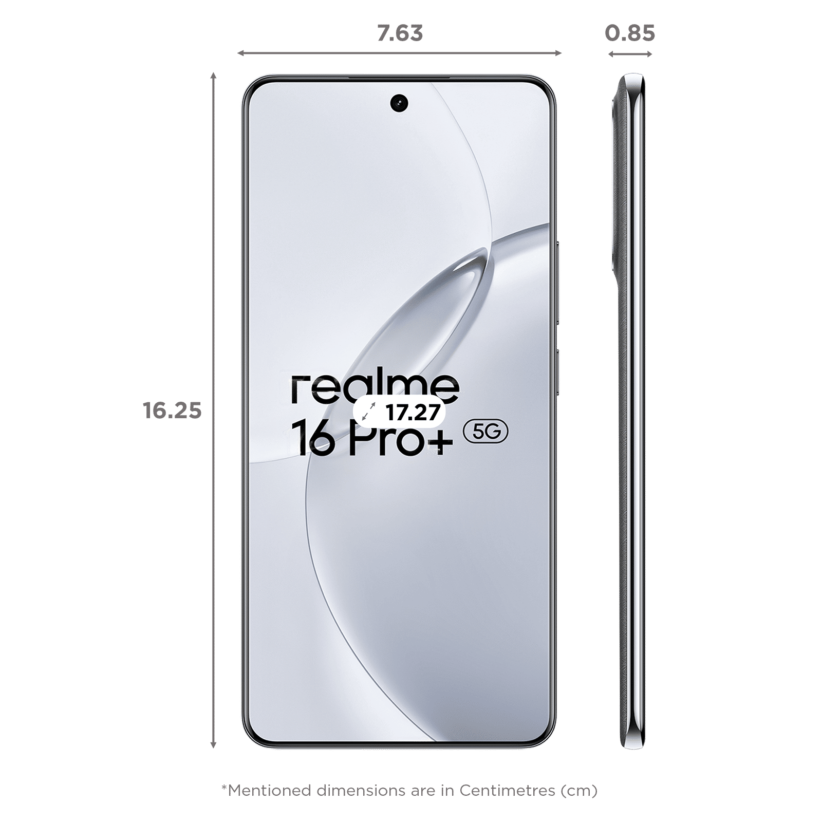 realme 16 Pro Plus 5G (8GB RAM, 256GB, Master Grey) realme 16 Pro Plus 5G (8GB RAM, 256GB, Master Grey)_2