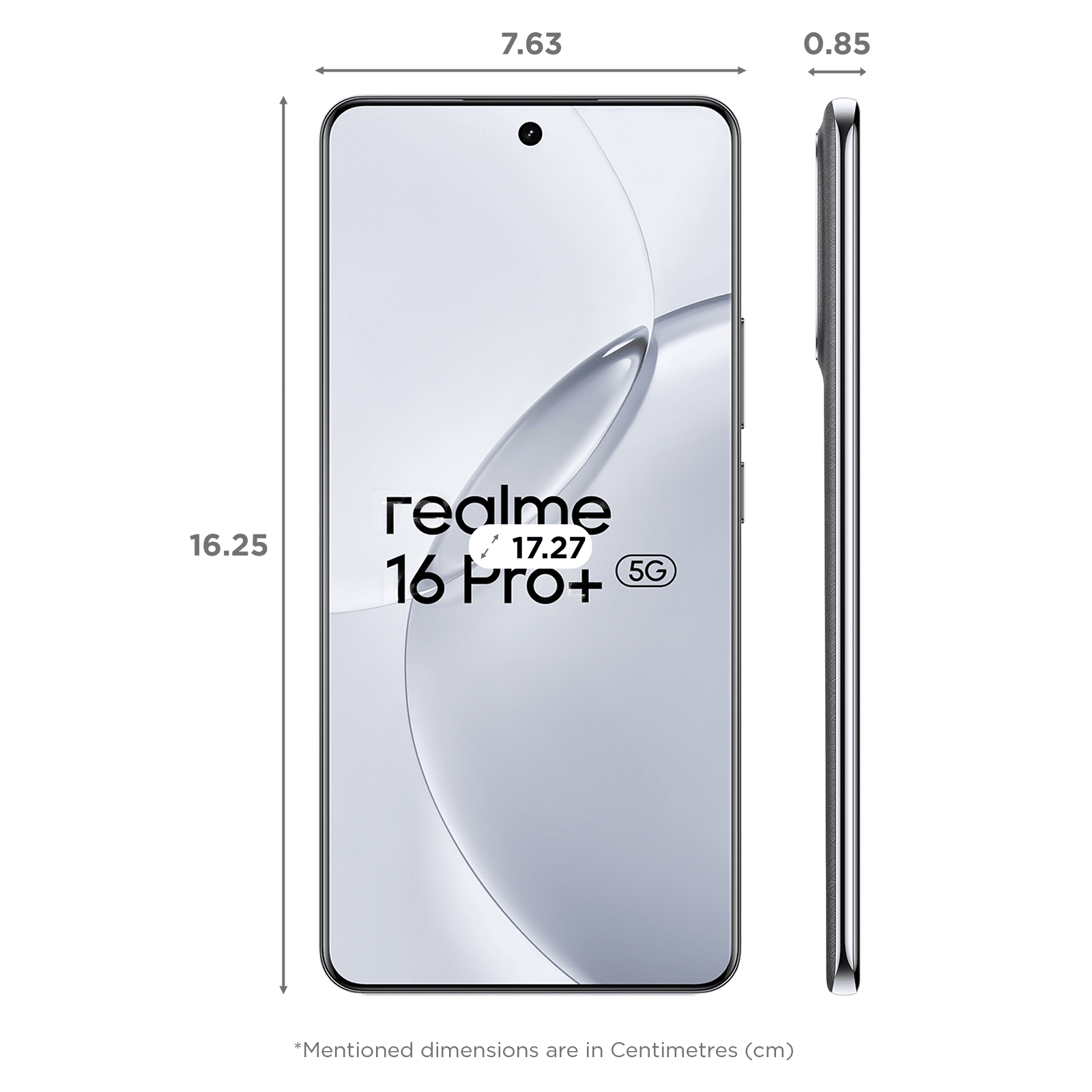 realme 16 Pro Plus 5G (12GB RAM, 512GB, Master Grey)_2