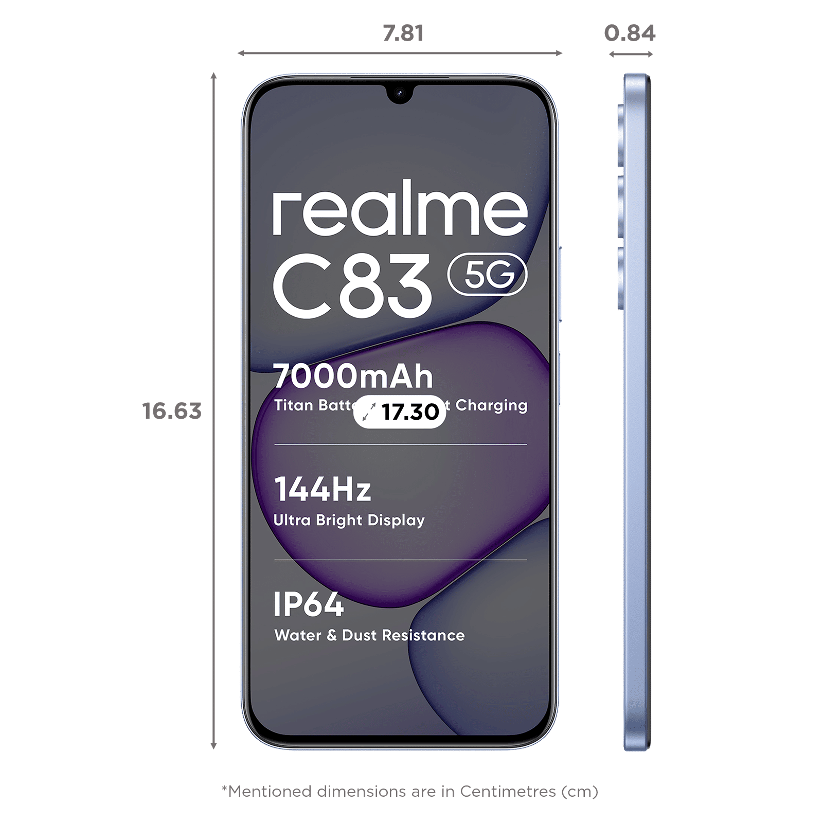 Realme C83 5G (4GB RAM, 128GB, Blooming Purple) Realme C83 5G (4GB RAM, 128GB, Blooming Purple)_2