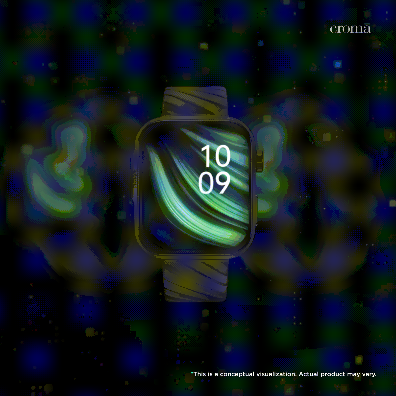 noise ColorFit Caliber 3 Plus Smartwatch with Bluetooth Calling (49.7mm AMOLED Display, IP67 Water Resistant, Jet Black Strap) noise ColorFit Caliber 3 Plus Smartwatch with Bluetooth Calling (49.7mm AMOLED Display, IP67 Water Resistant, Jet Black Strap)_2