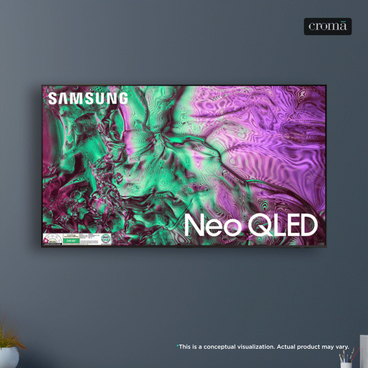SAMSUNG QN85D 140 cm (55 inch) Neo QLED 4K Ultra HD Smart Tizen TV with Quantum Matrix Technology (2024 model) SAMSUNG QN85D 140 cm (55 inch) Neo QLED 4K Ultra HD Smart Tizen TV with Quantum Matrix Technology (2024 model)_2